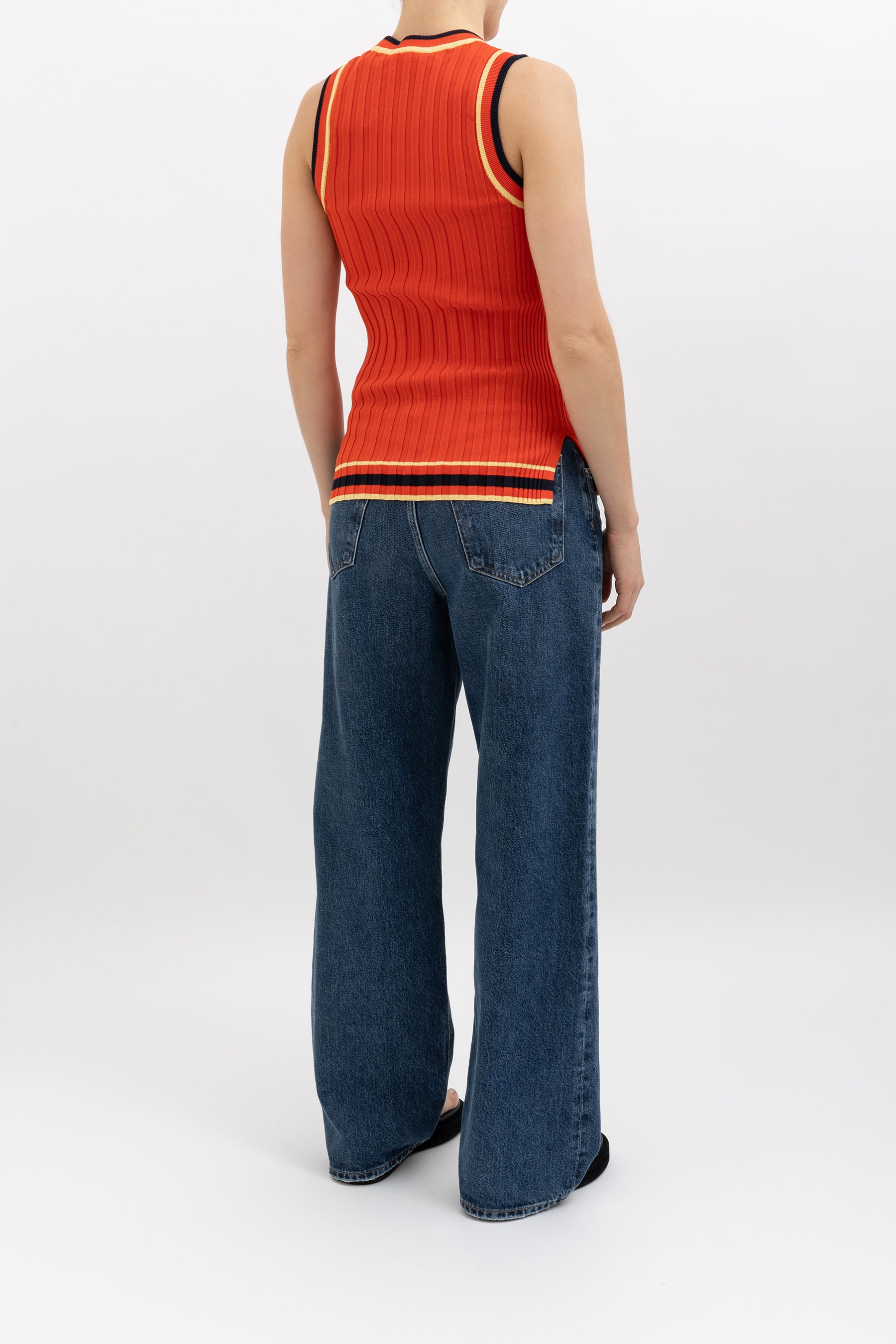 Ribbed Knit Tank Top