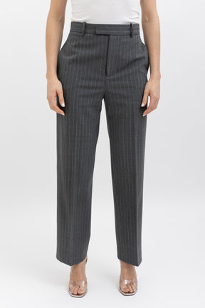 Tailored Striped Jacket and Pant Set