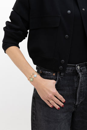 Dior Rose Des Vents Double Bracelet