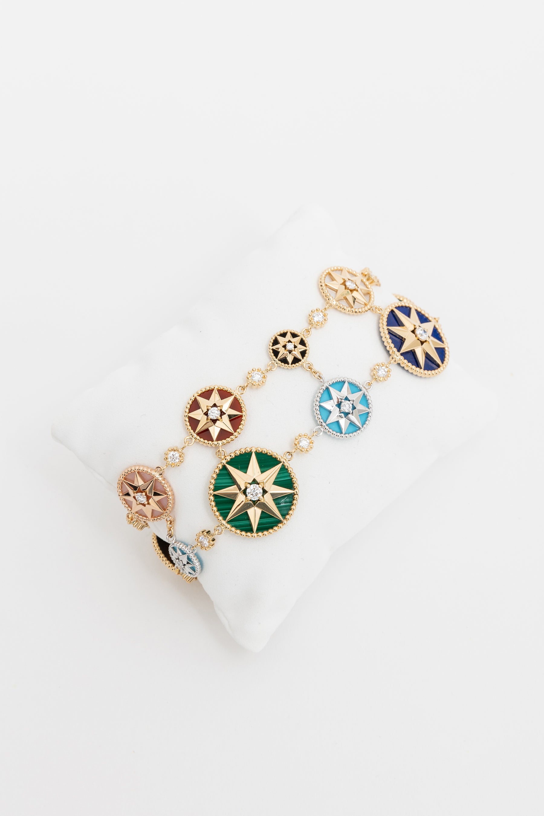 Dior Rose Des Vents Double Bracelet