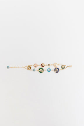 Dior Rose Des Vents Double Bracelet