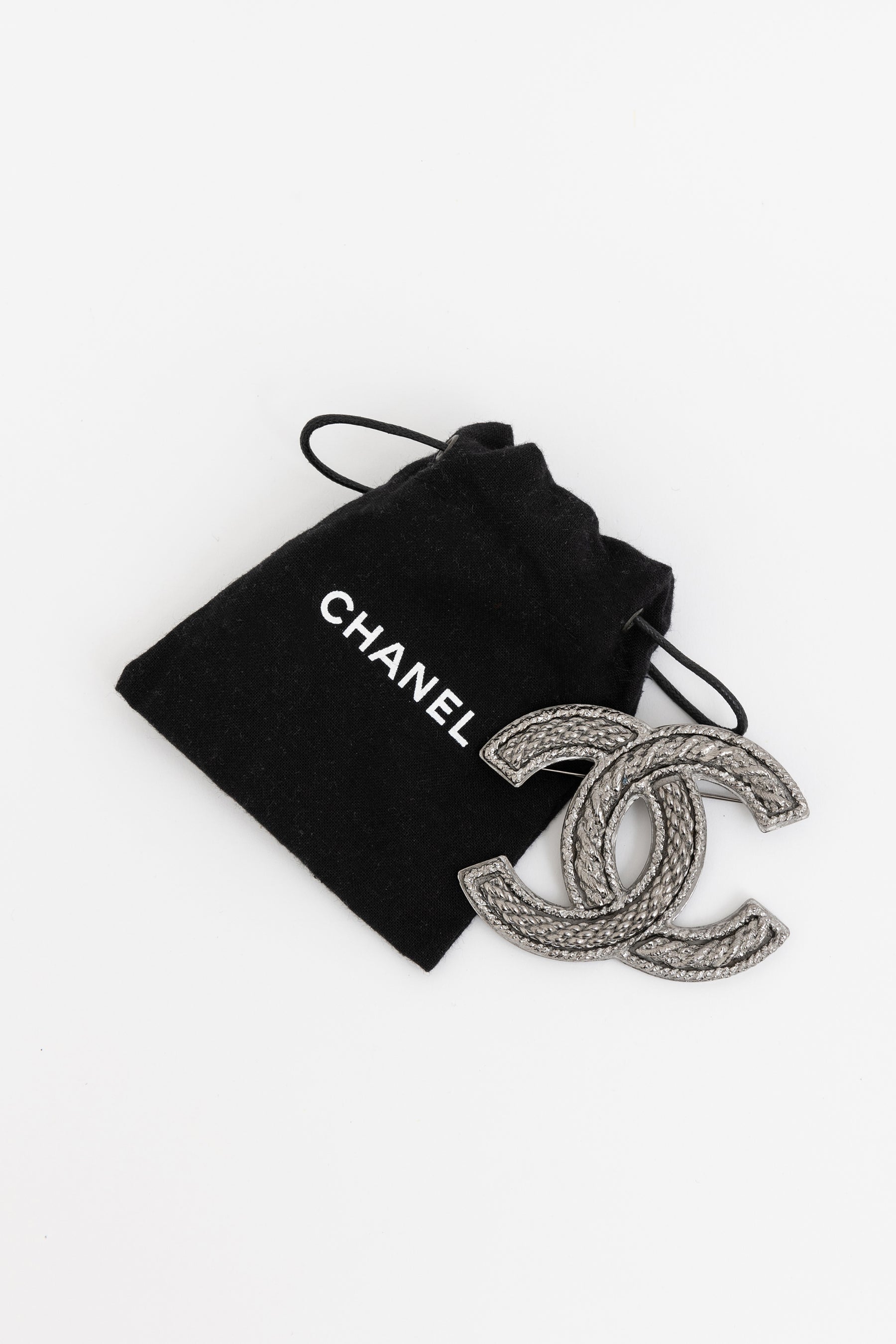 Rope Logo Brooch