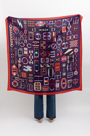 Carré en Boucies Scarf