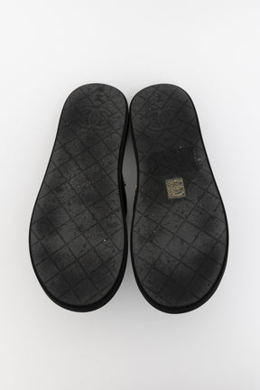 Embellished Leather Thong Sandal