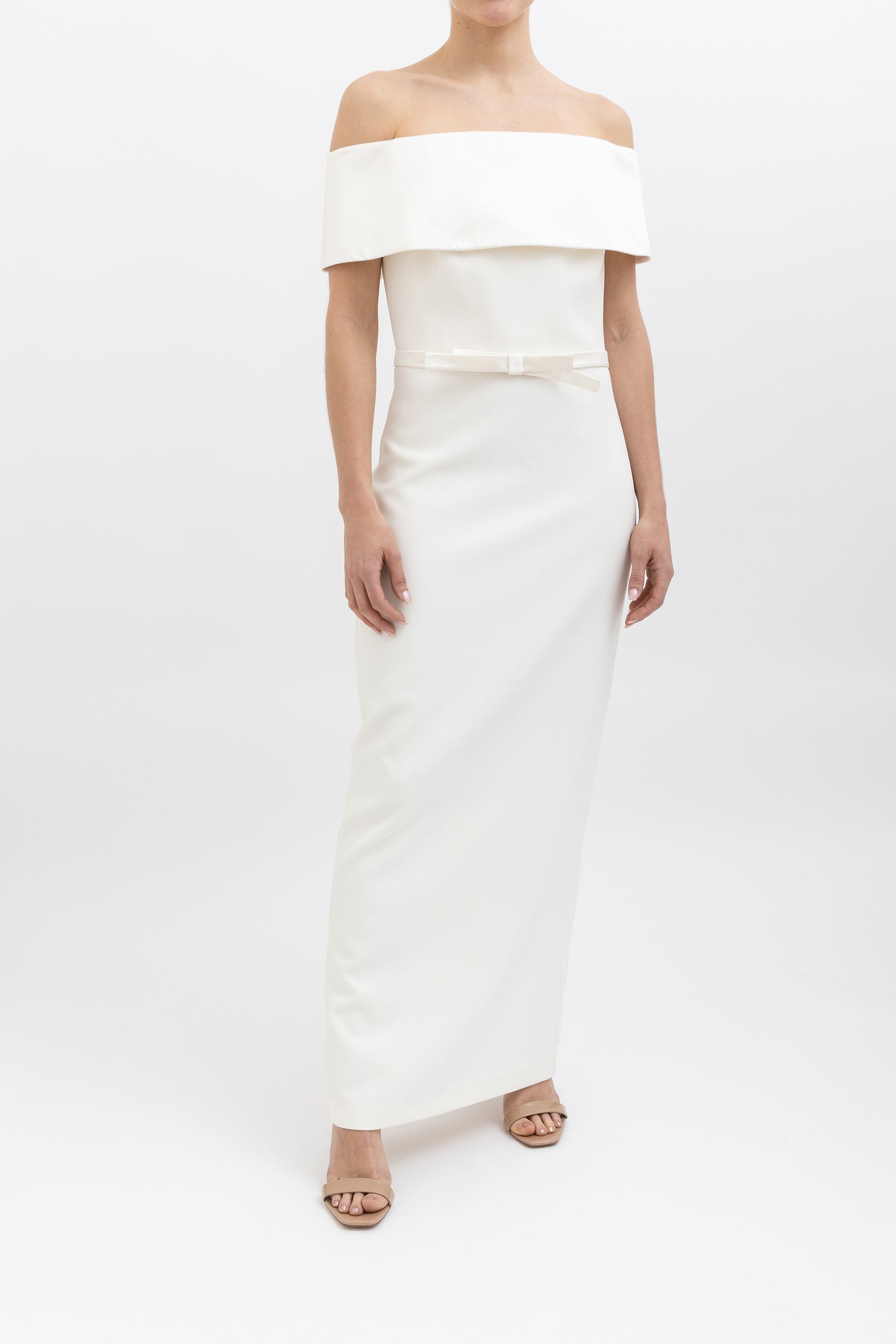 Off-Shoulder Maxi Dress