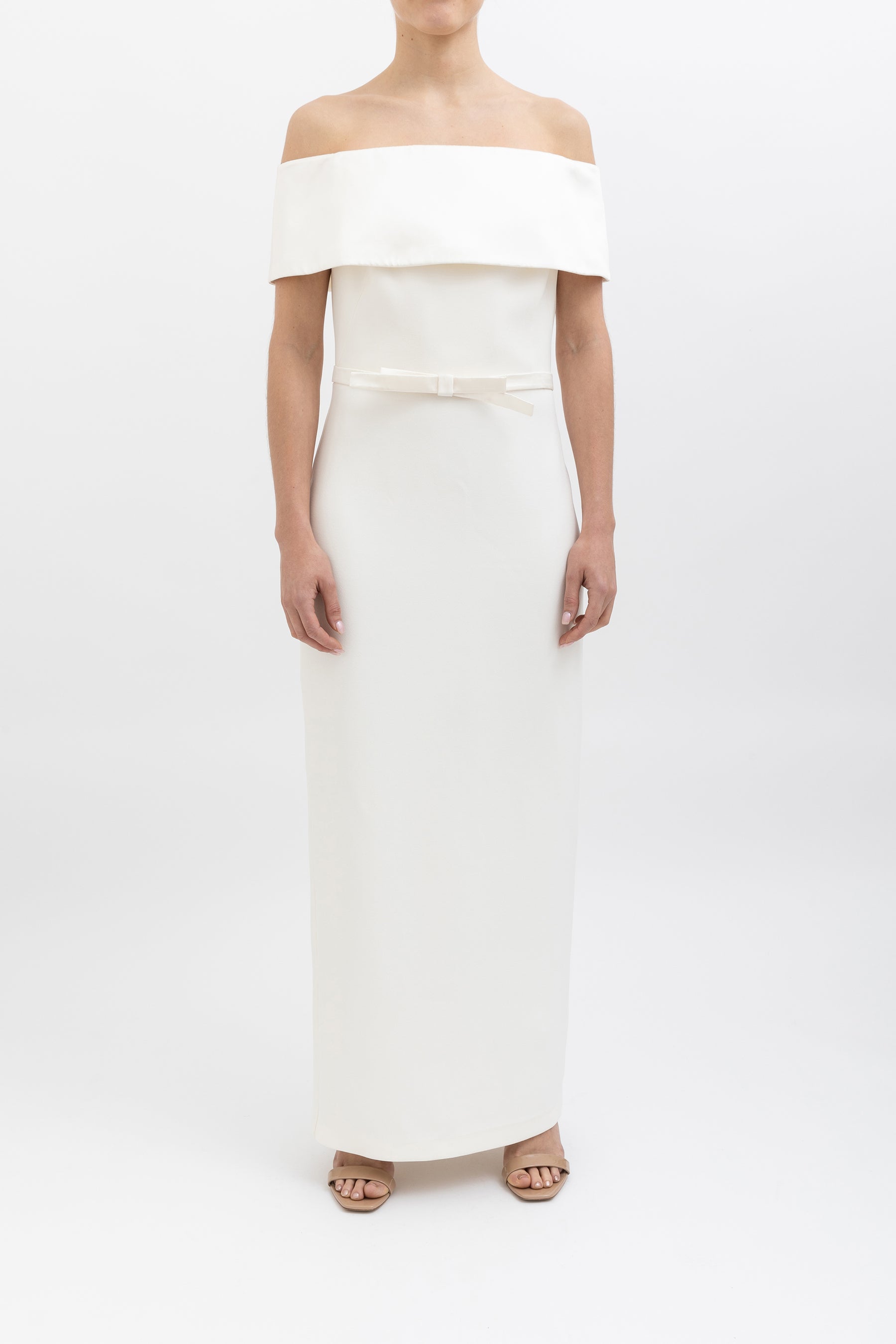 Off-Shoulder Maxi Dress