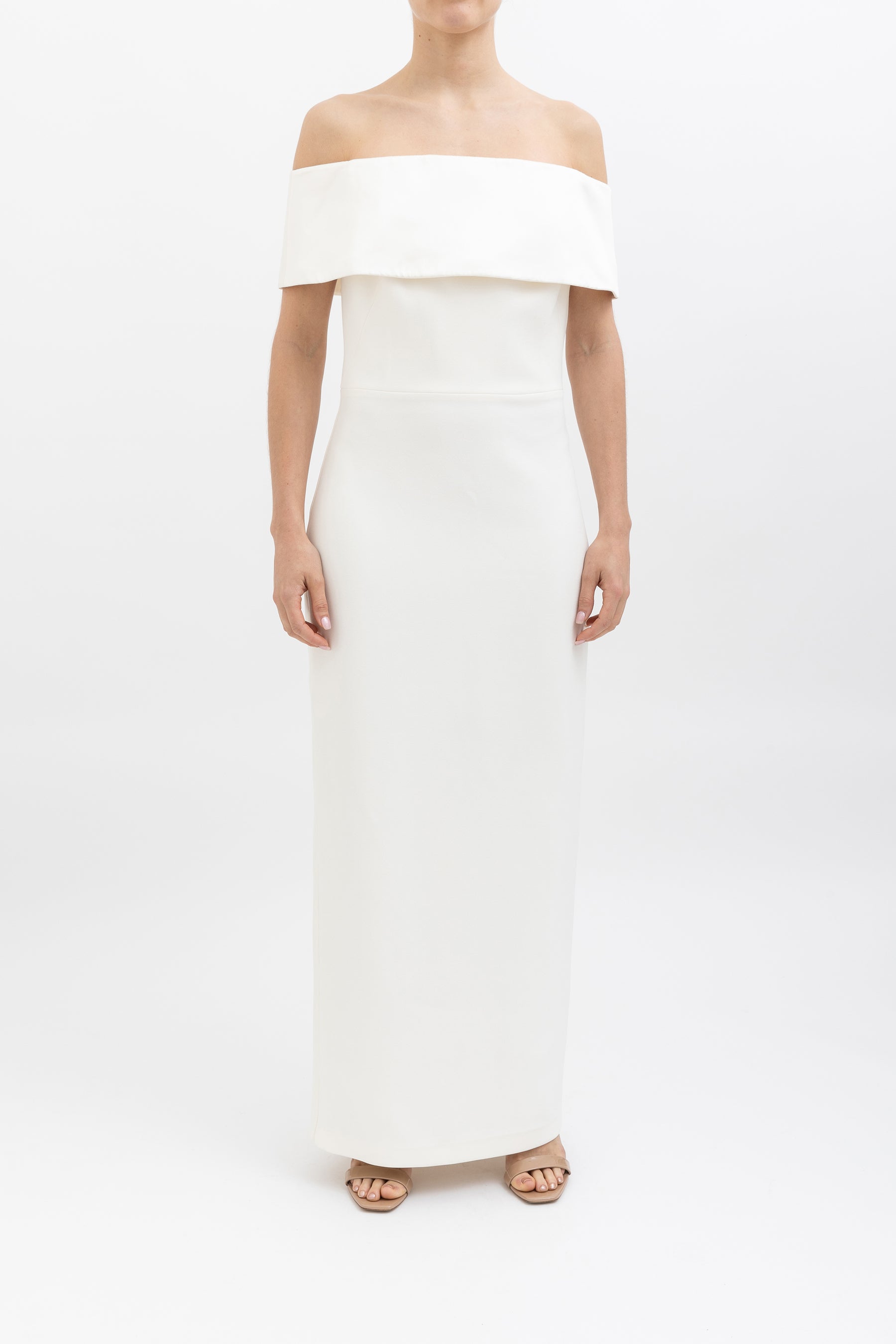 Off-Shoulder Maxi Dress