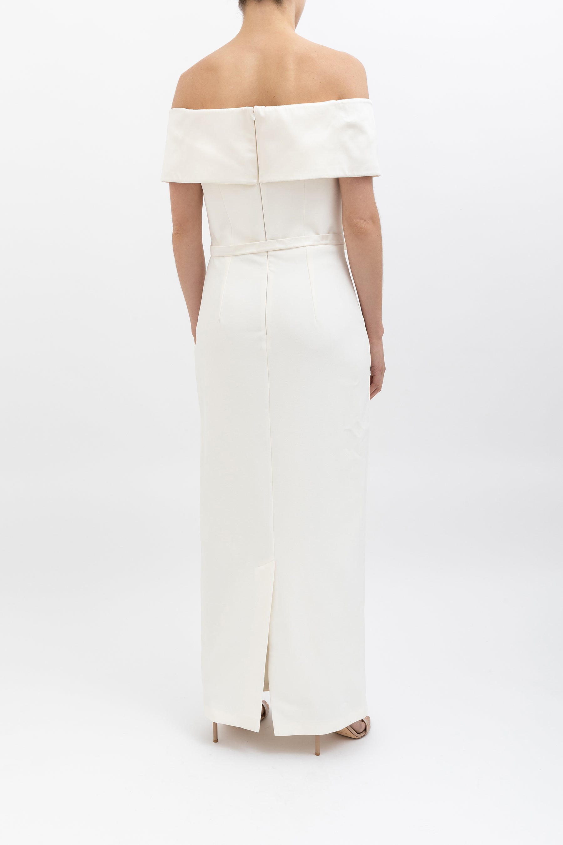 Off-Shoulder Maxi Dress