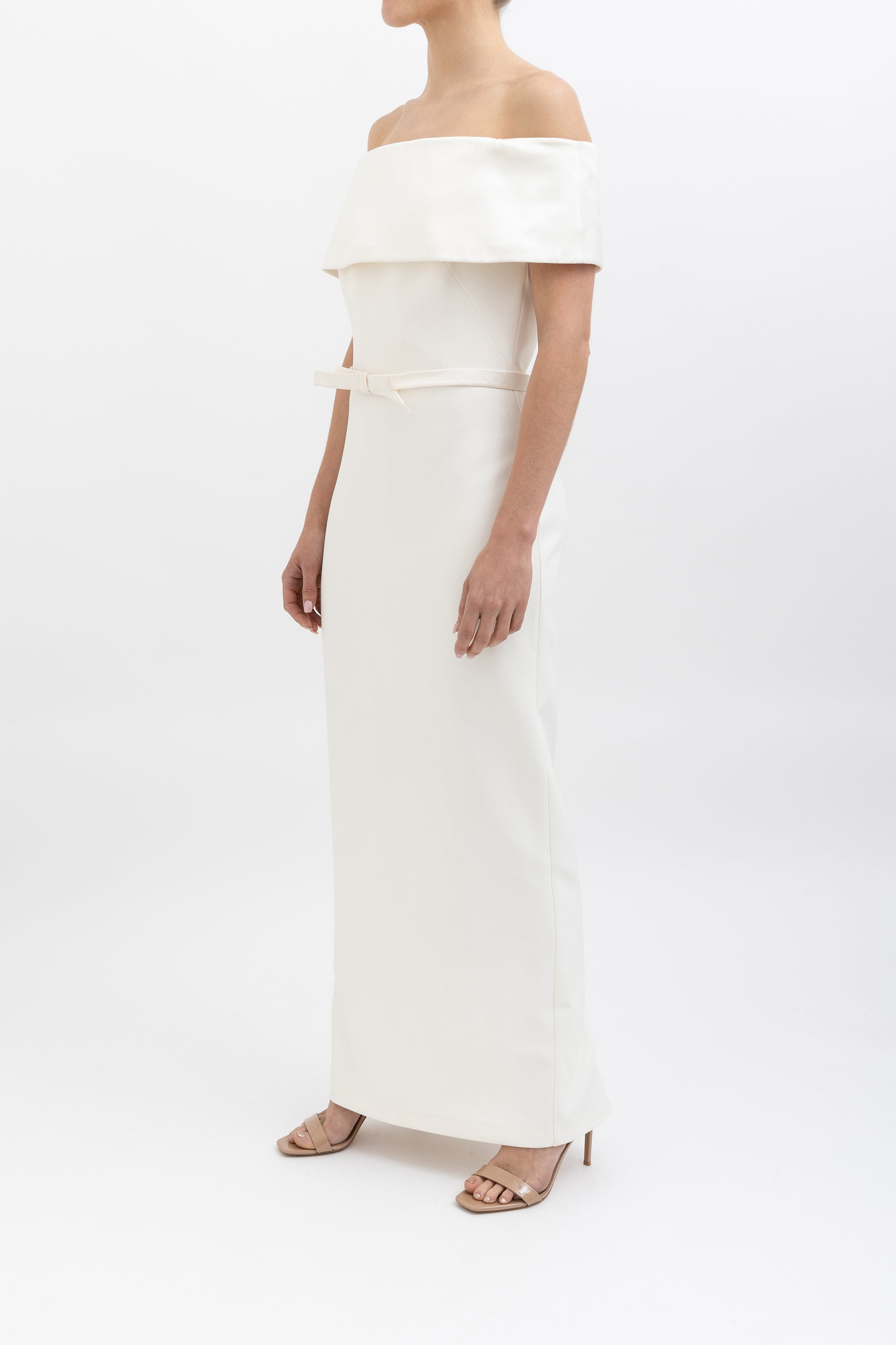 Off-Shoulder Maxi Dress