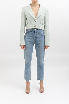 Cropped Tweed Jacket