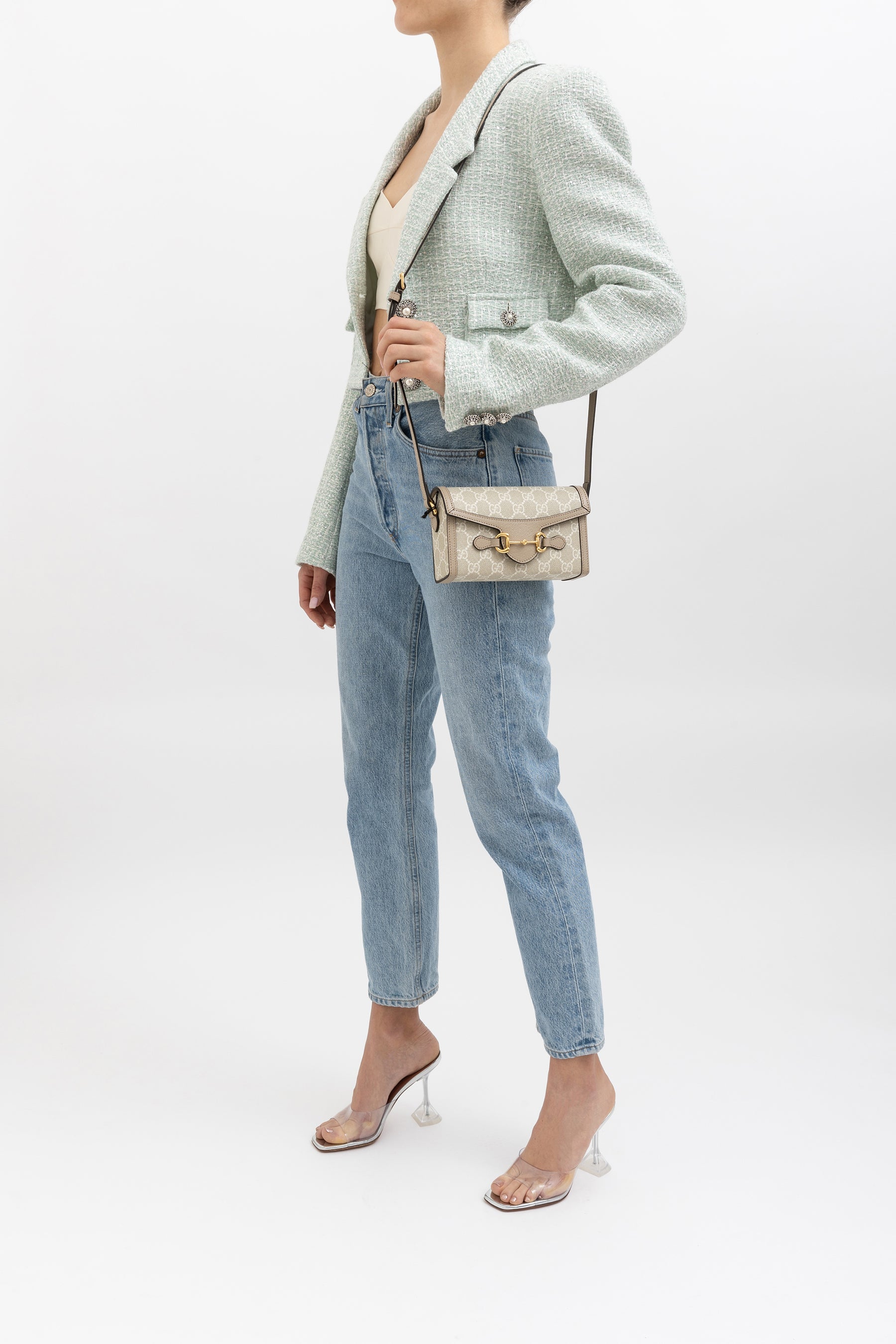 Cropped Tweed Jacket