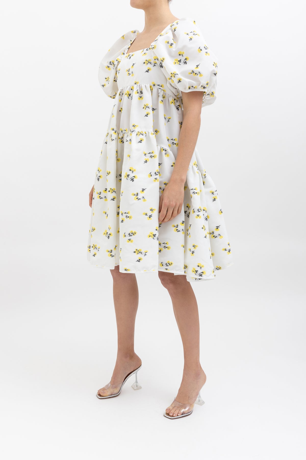 Ronja Puff Sleeve Floral Dress