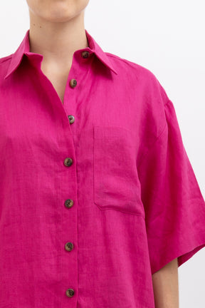 Fai Linen Shirt and Short Set
