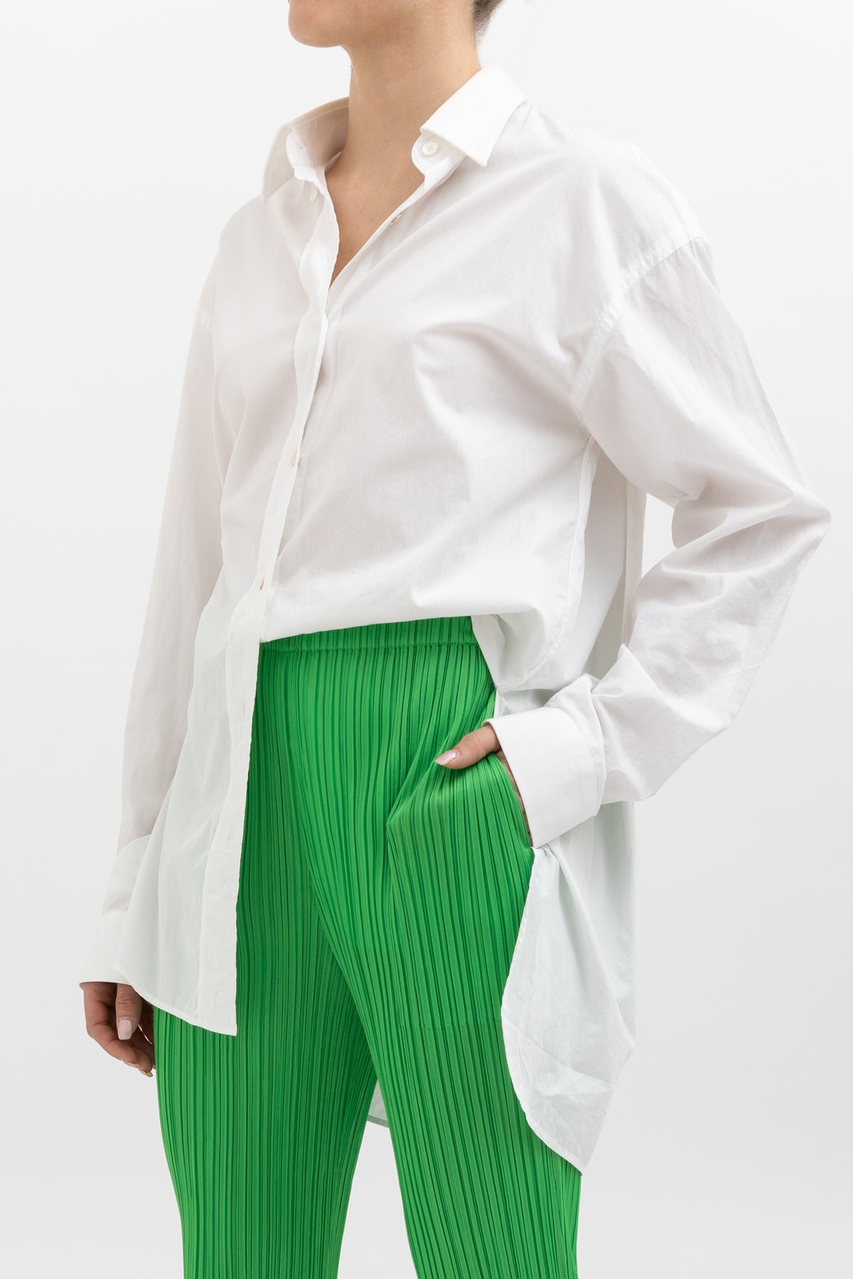 Calla Technical Pleat Pant