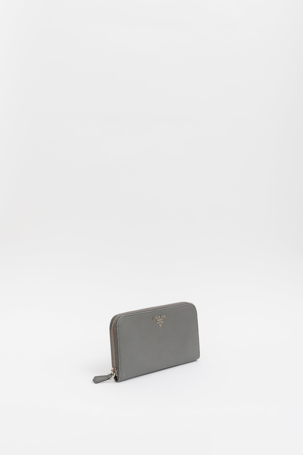 Saffiano Leather Zip-Around Wallet