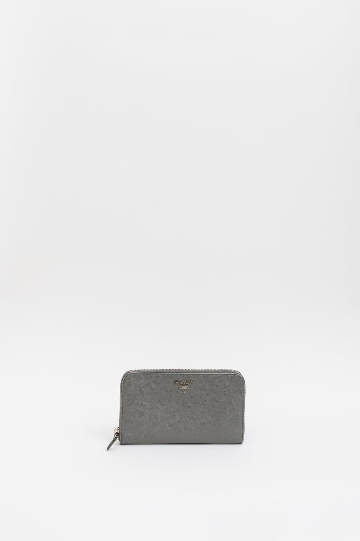 Saffiano Leather Zip-Around Wallet