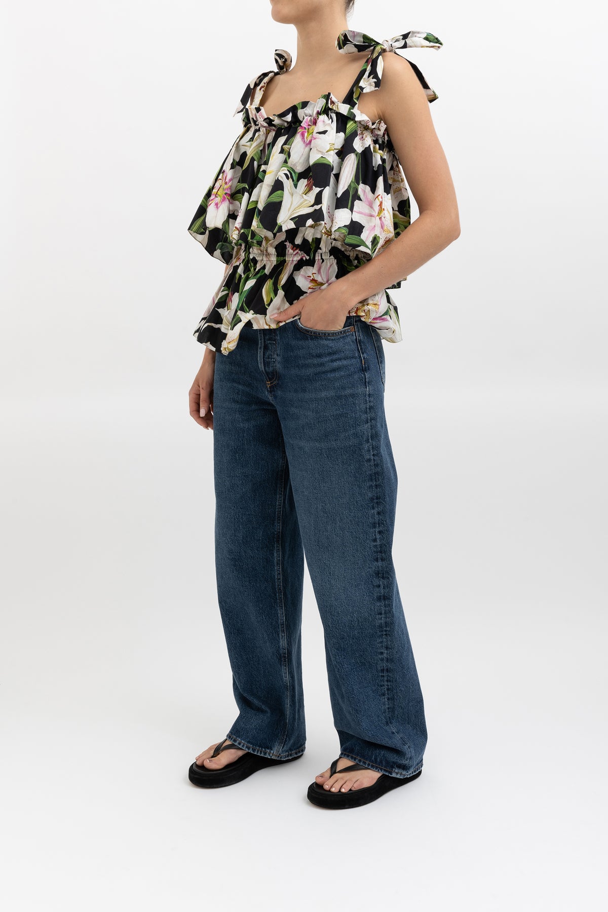 Lily Print Top