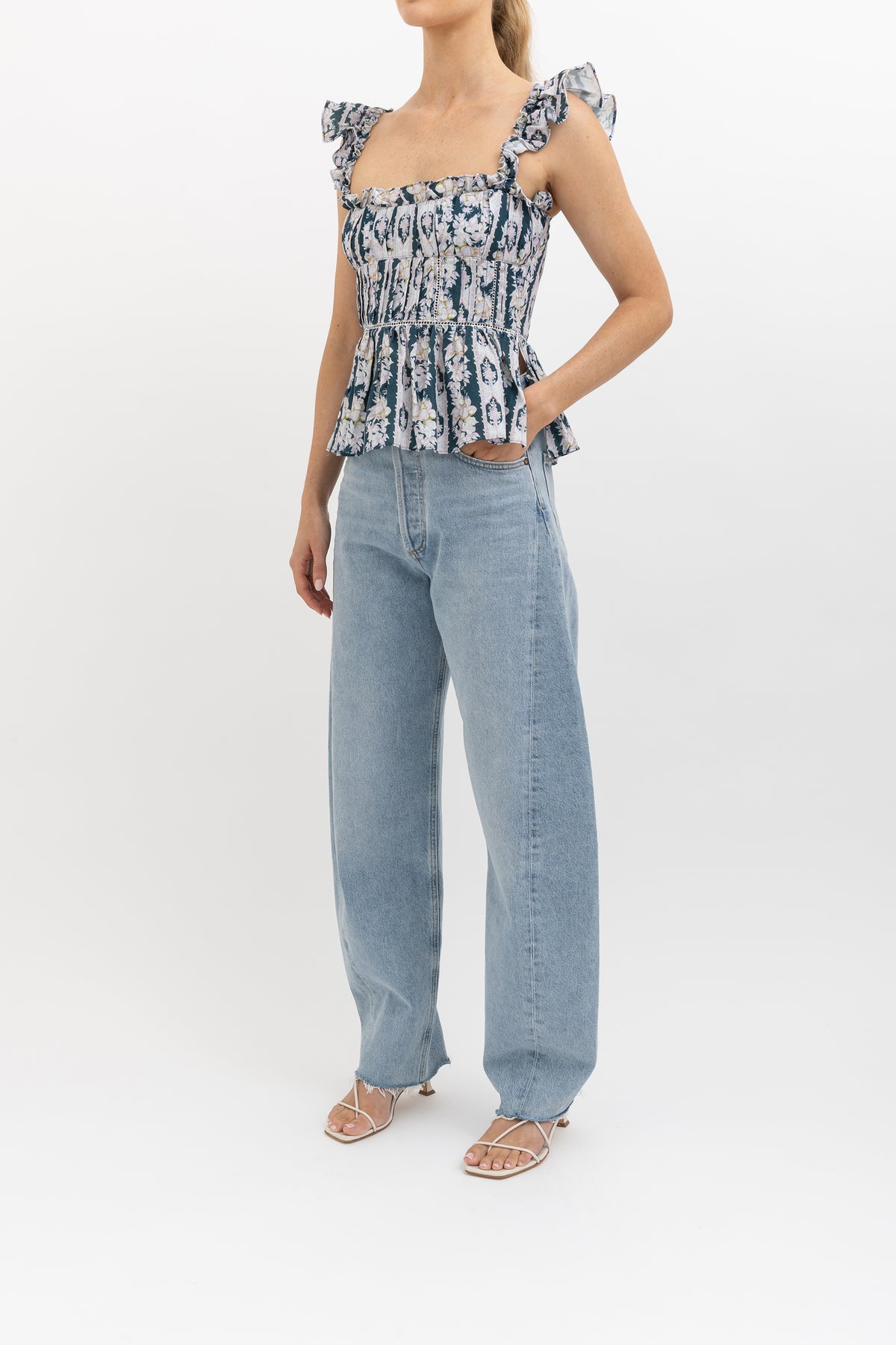 Helena Printed Top