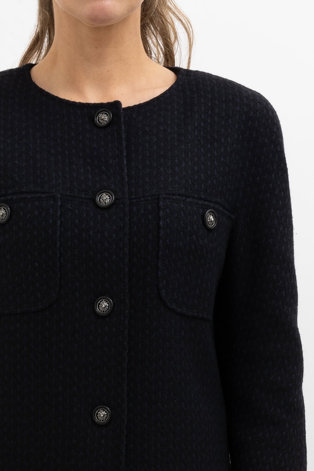 Longerline Tweed Jacket