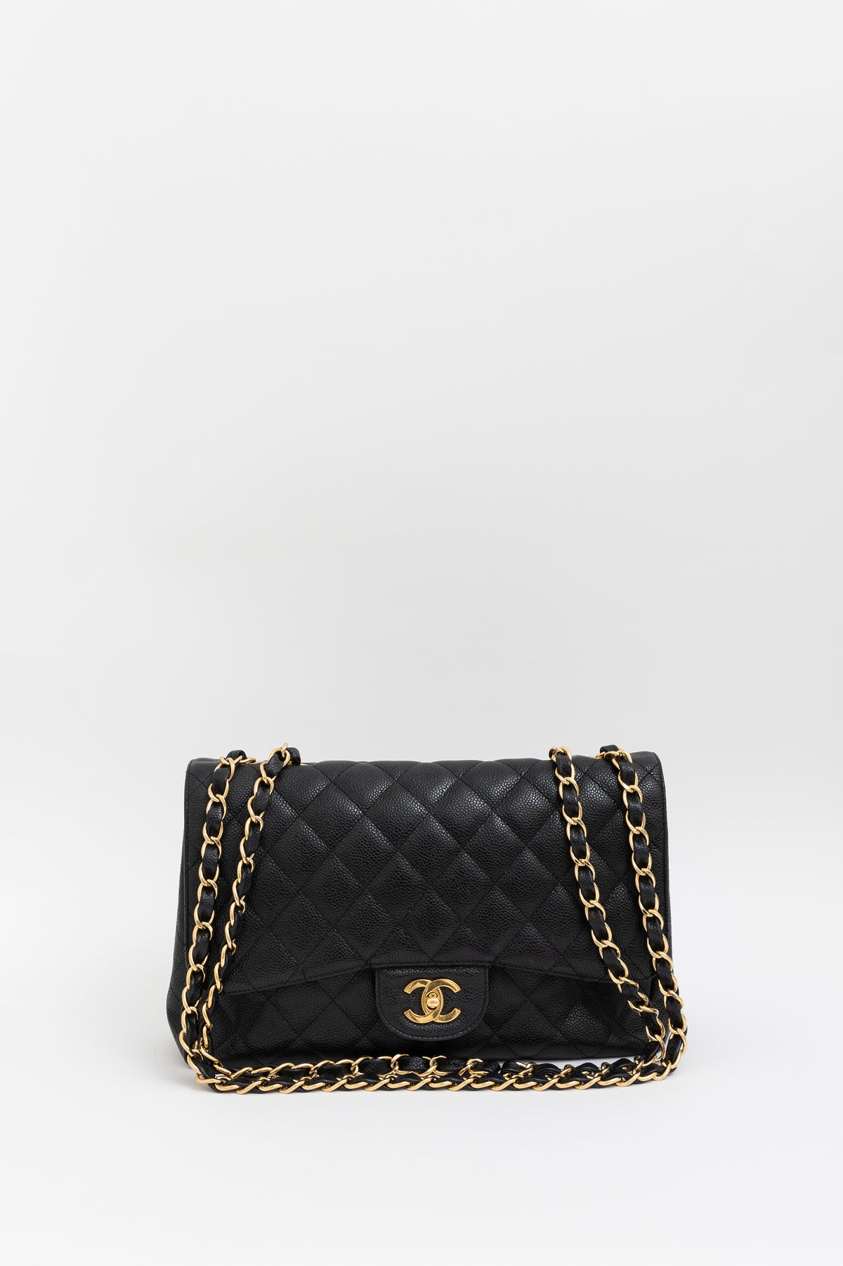 Chanel Paris-Byzance Tweed On Stitch Bowler Bag - Blue Shoulder