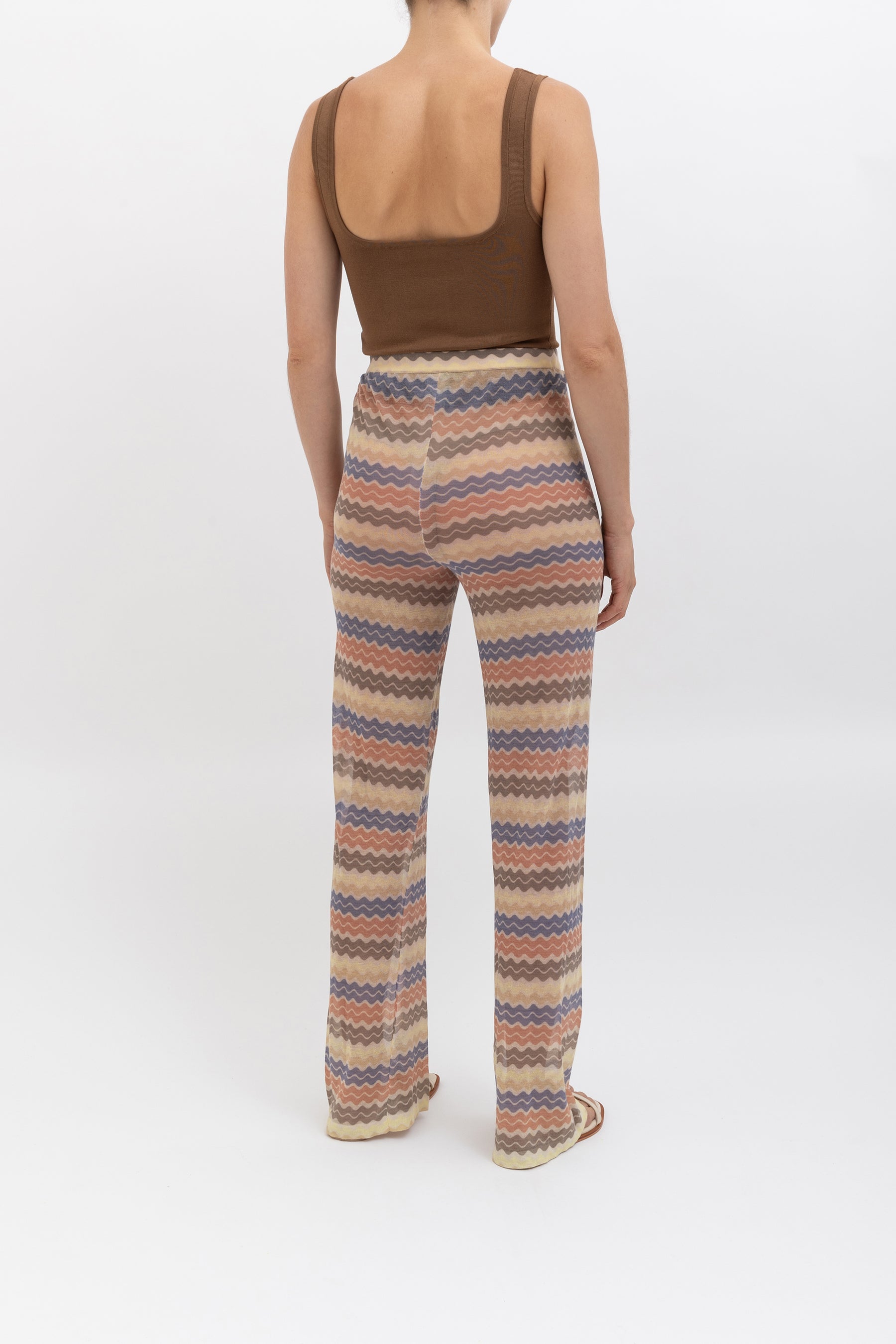 Zuri Stripe Sheer Pants