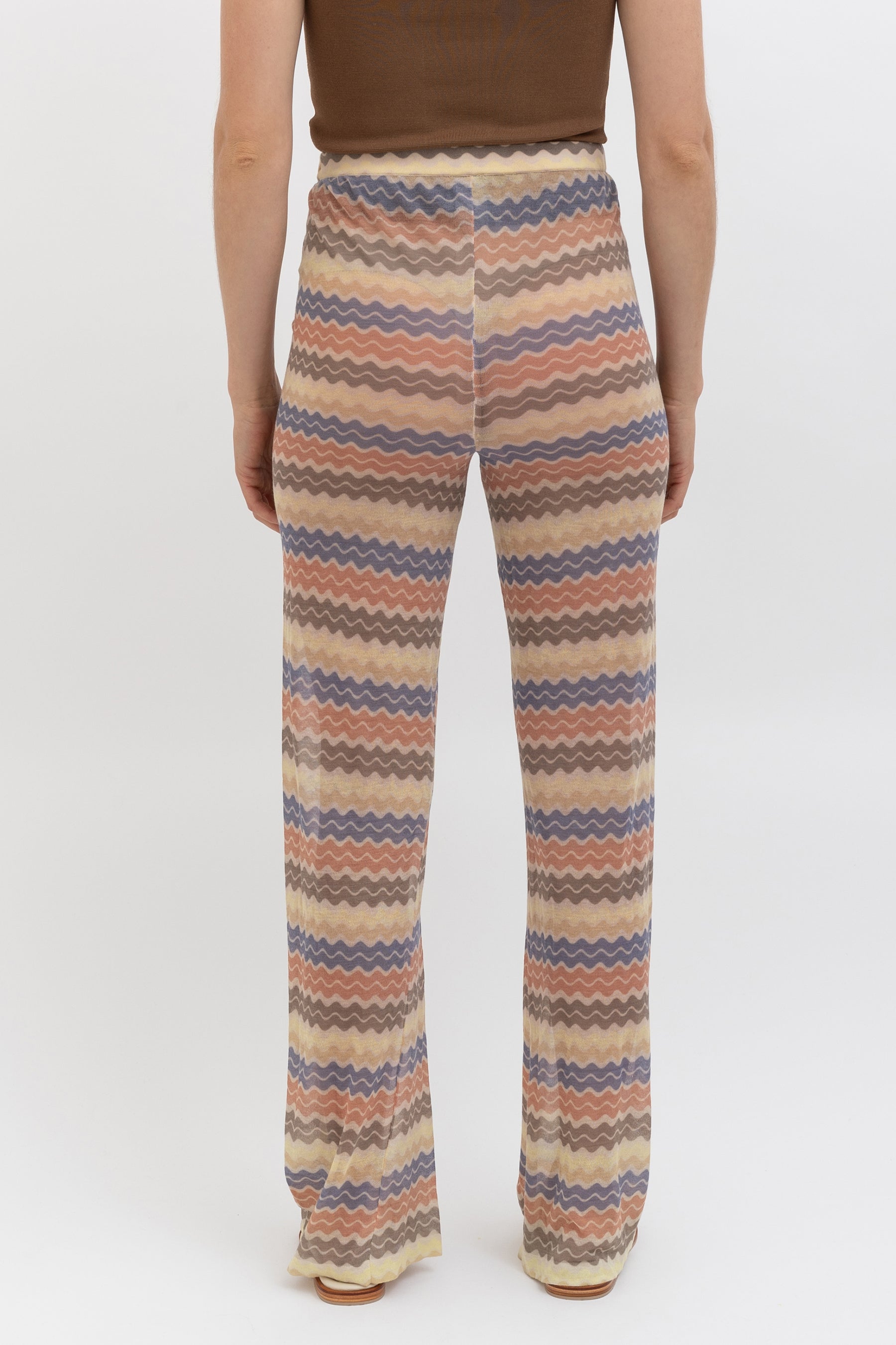 Zuri Stripe Sheer Pants