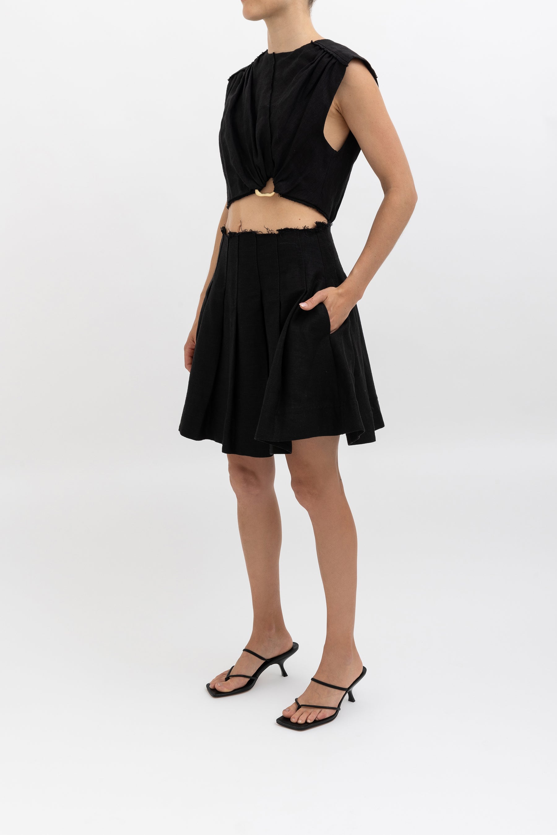 Byblos Ring Top & Skirt Set