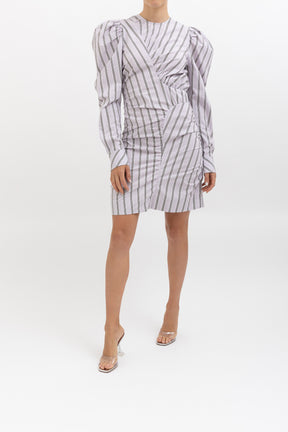 Stripe Long Sleeve Dress