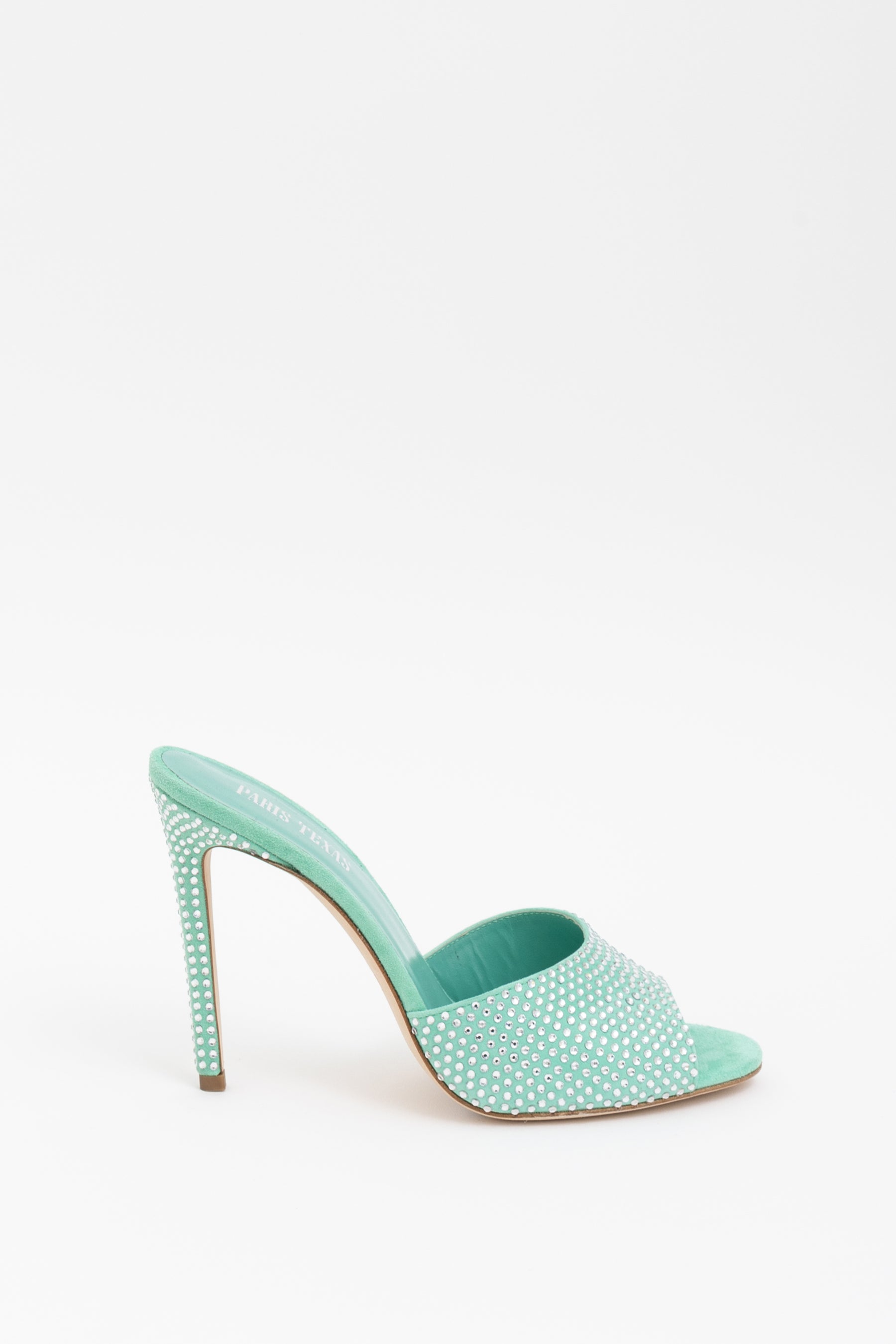 Holly Embellished Suede Mules