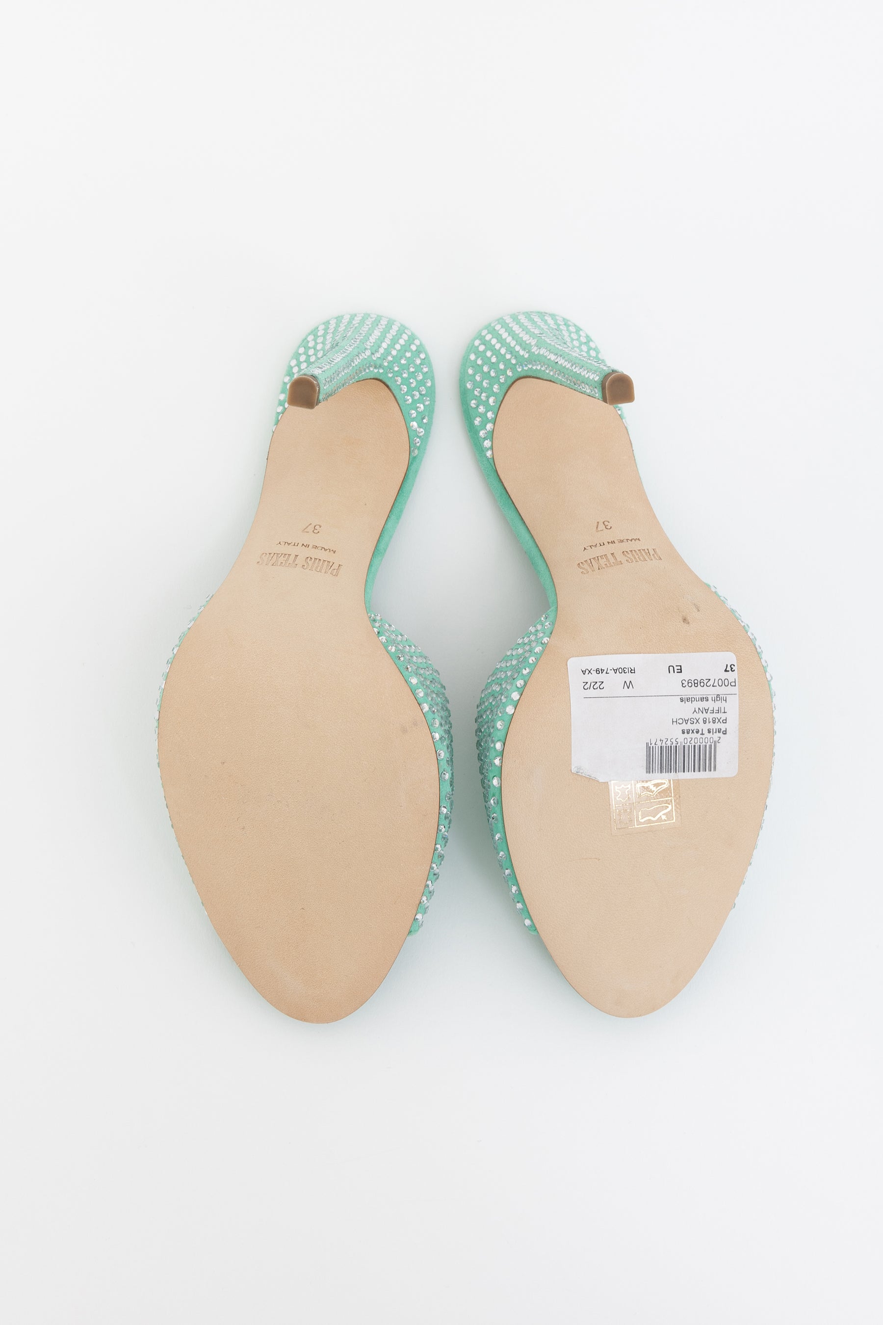 Holly Embellished Suede Mules
