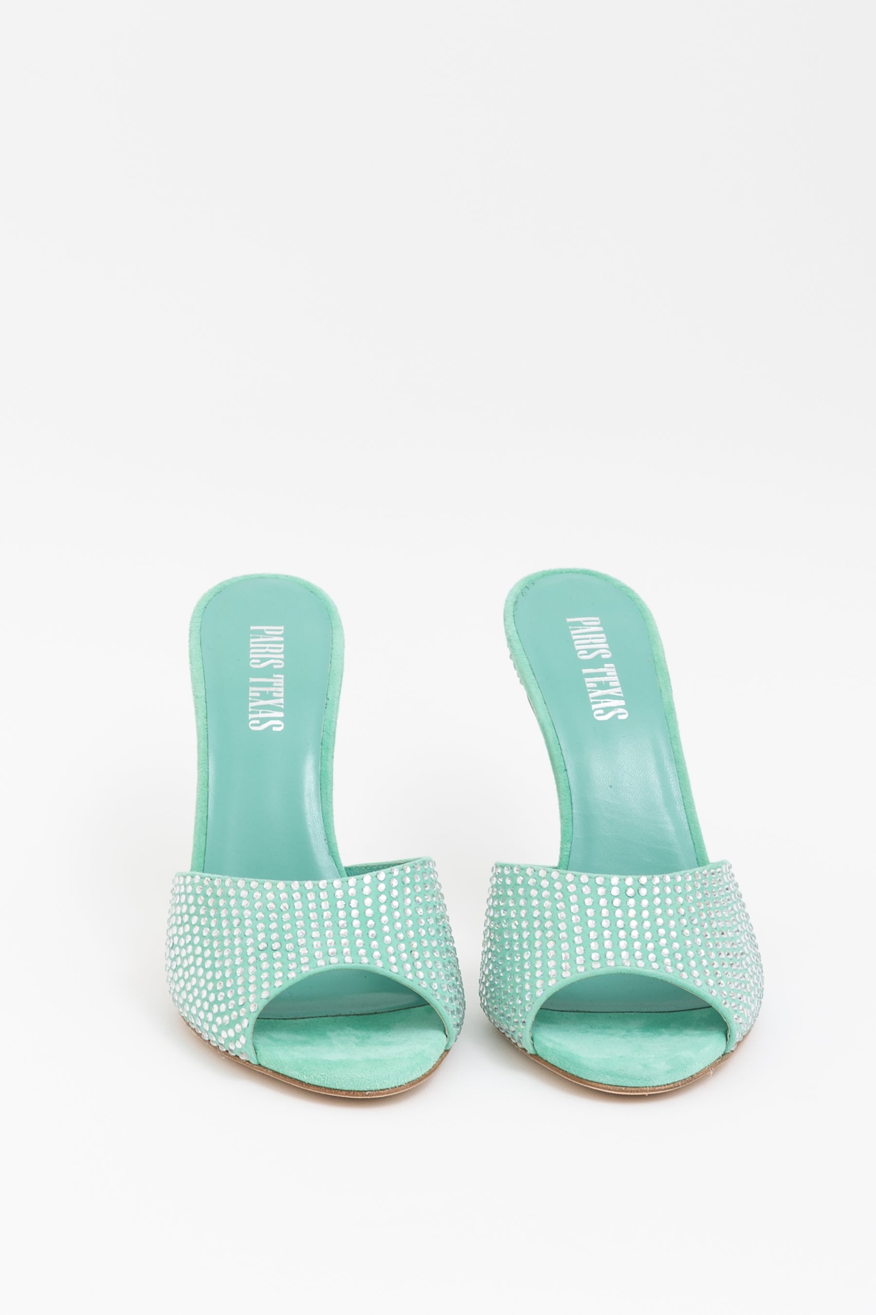 Holly Embellished Suede Mules