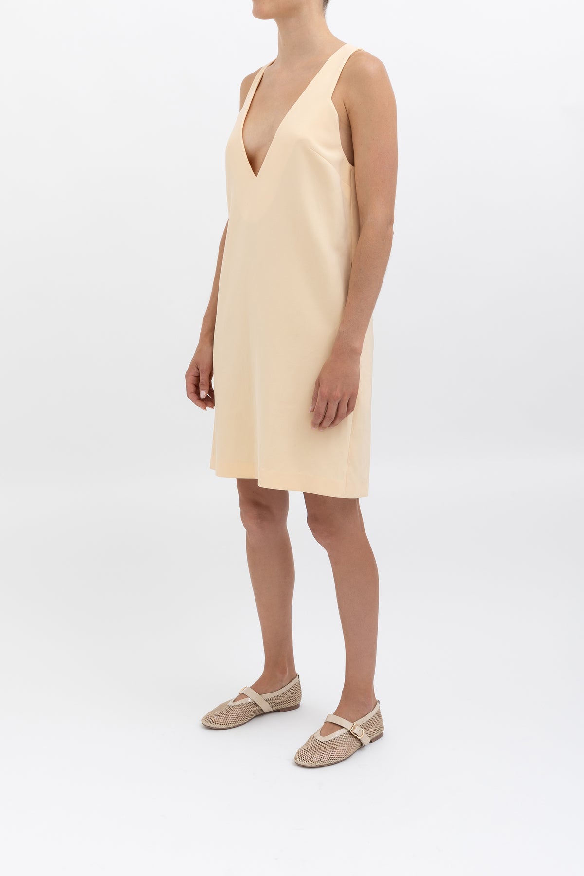 Peach Mini Dress