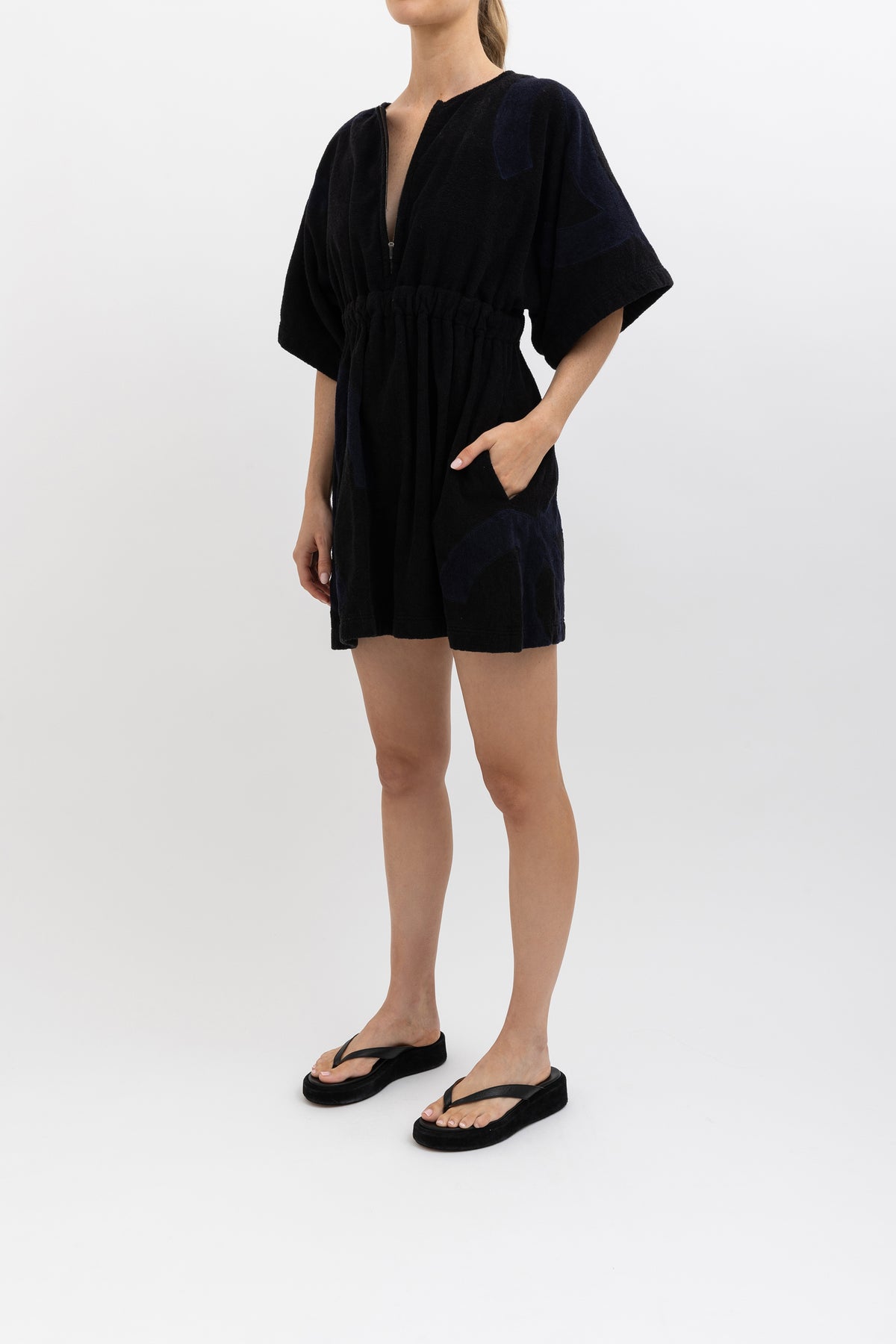 Terry Towel Mini Dress