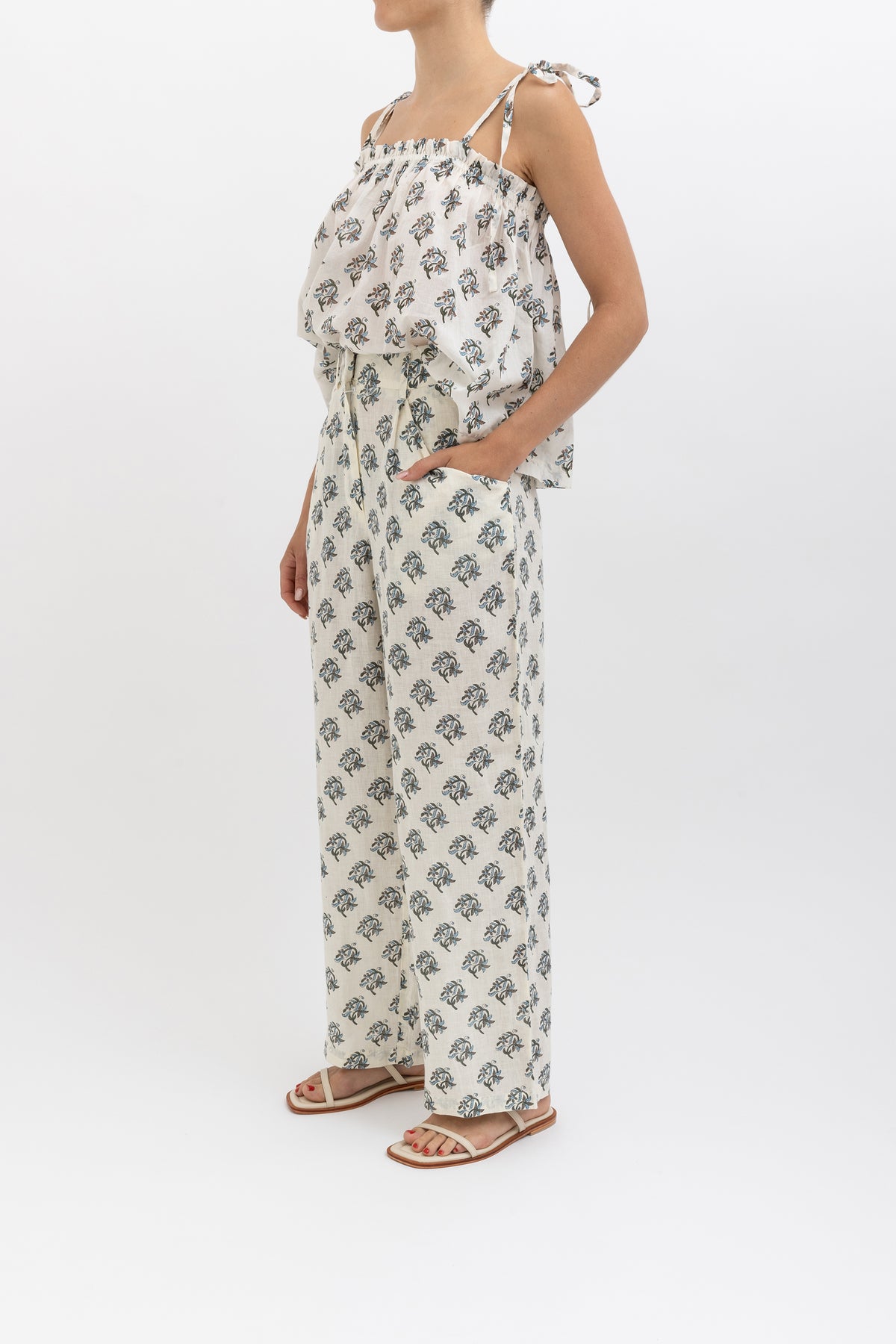Nevelson Print Cami and Pant Set
