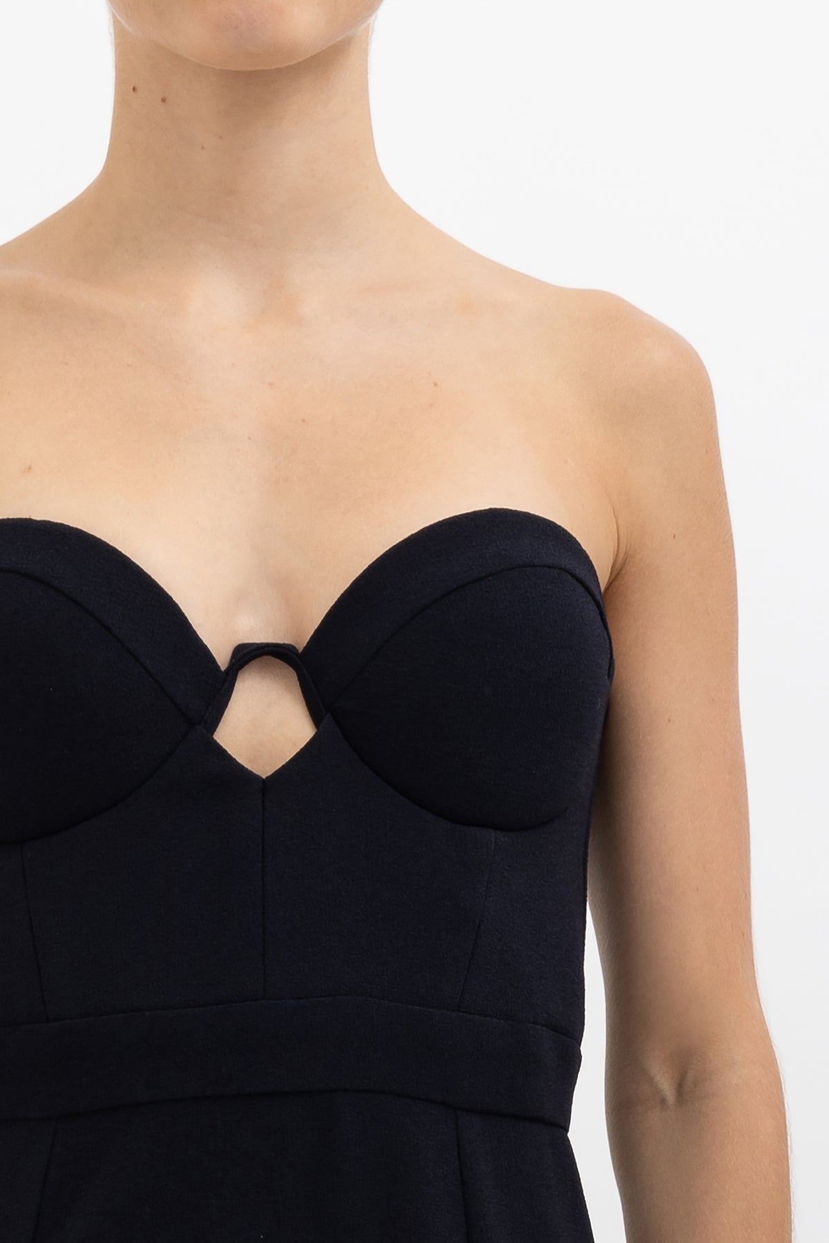 Bustier Midi Dress