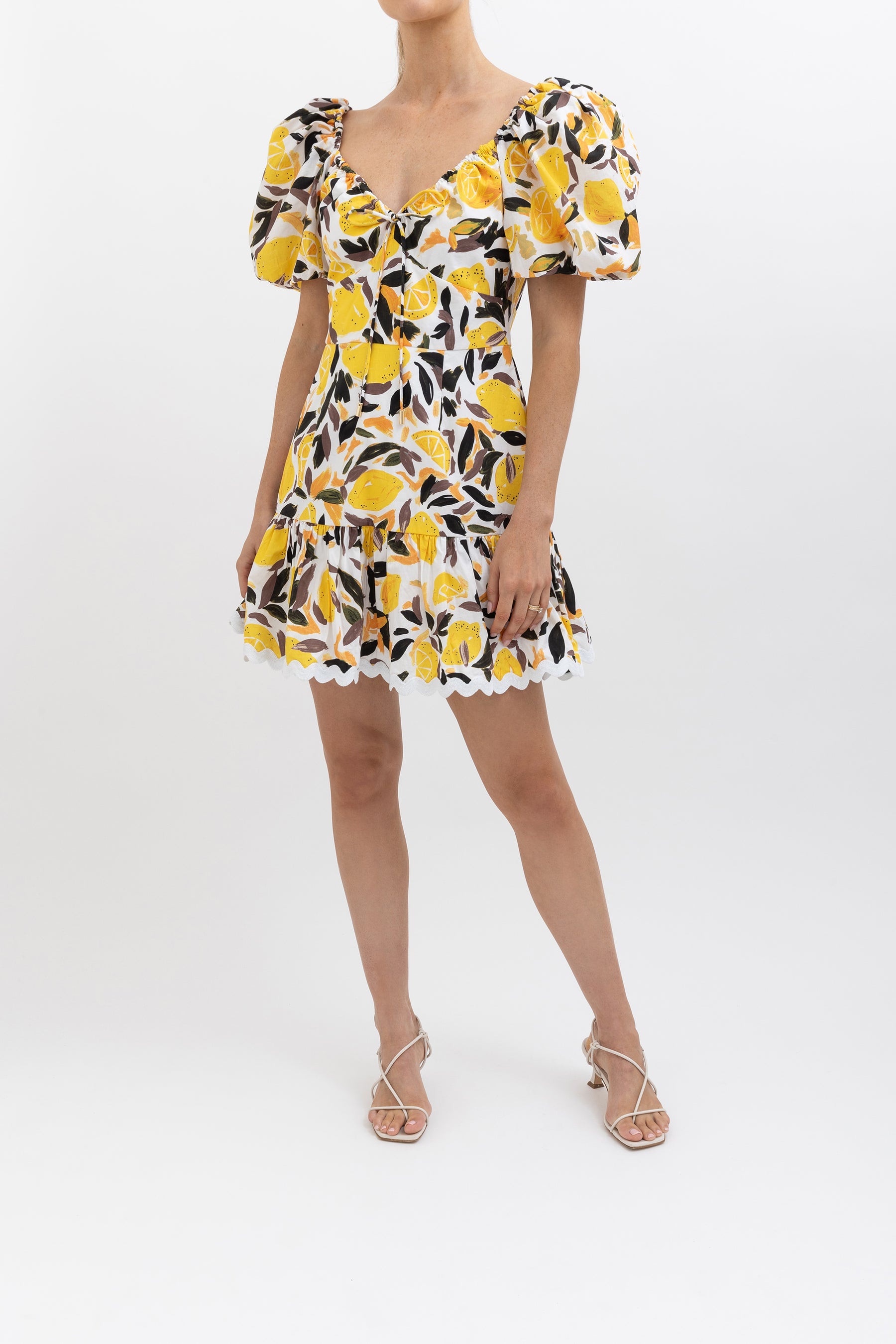 Amarilla Printed Mini Dress