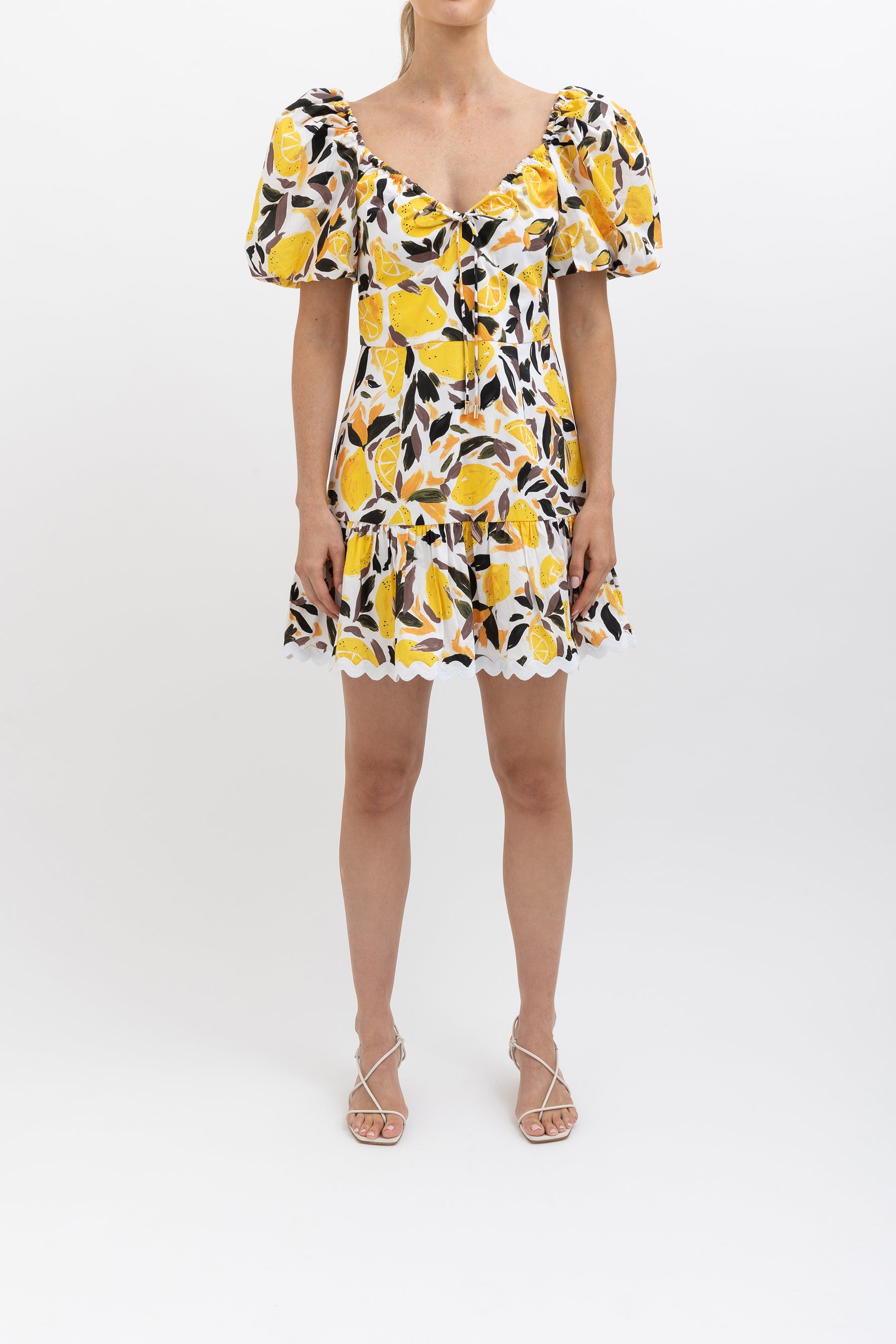 Amarilla Printed Mini Dress