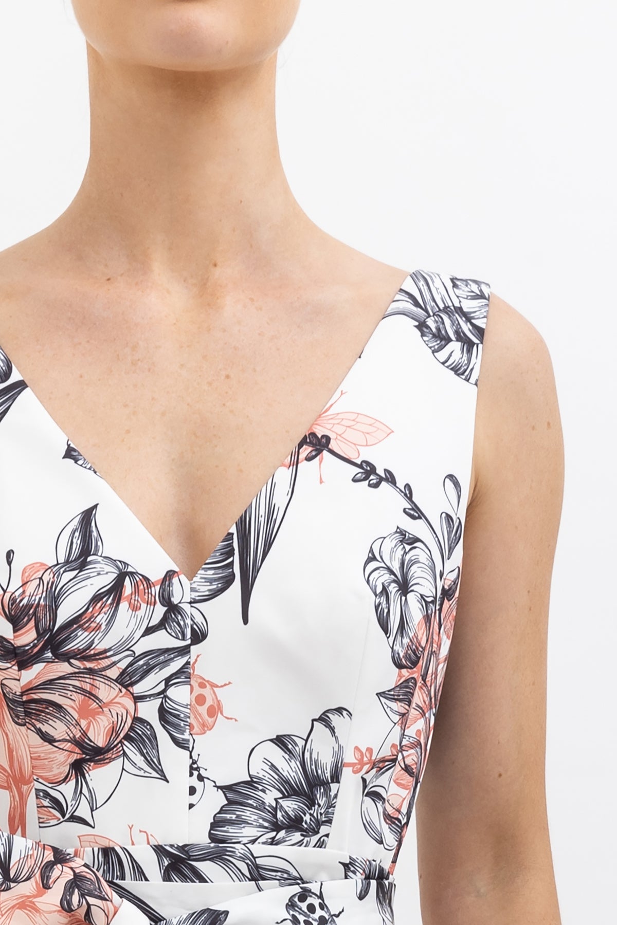 Elodie V-Neck Maxi Dress