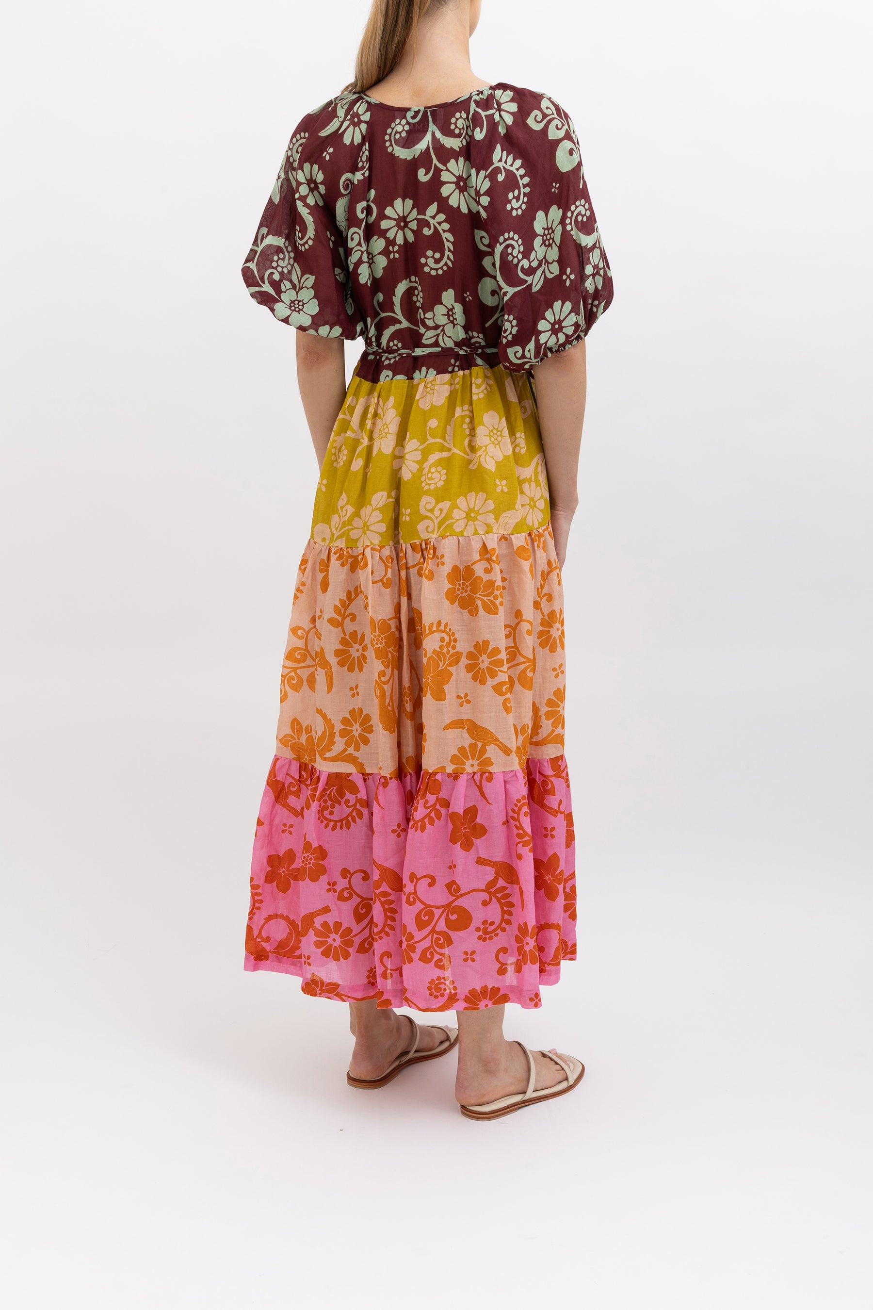 Luis Wrap Midi Dress