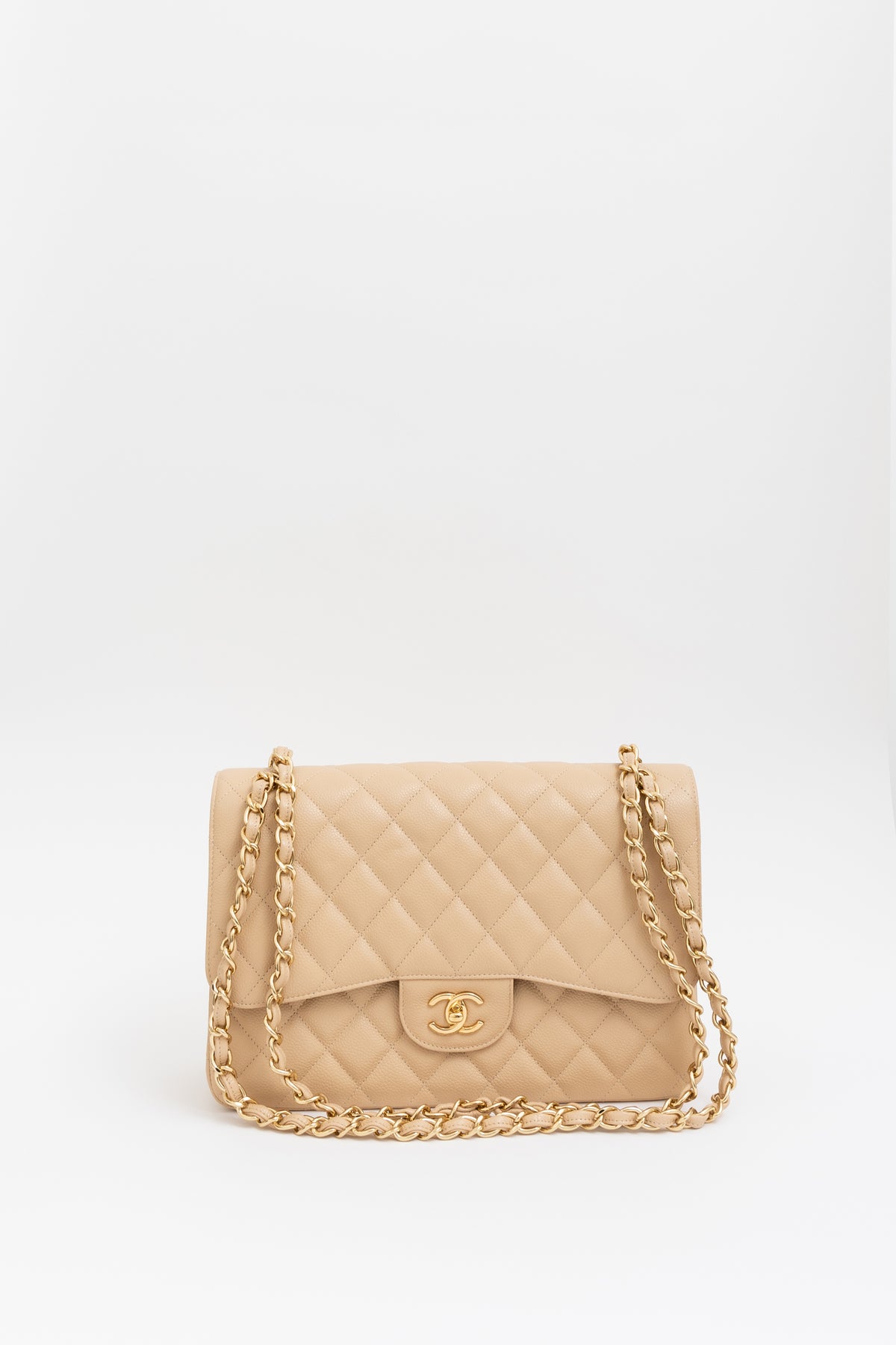 Caviar Jumbo Classic Double Flap Bag