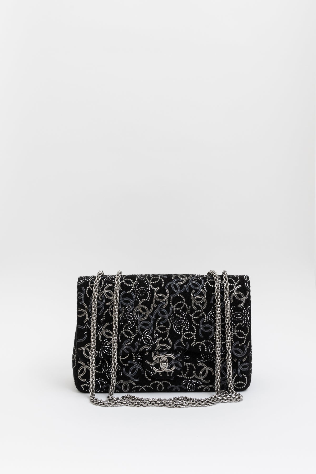 Swarovski Crystal Jumbo Single Flap Bag
