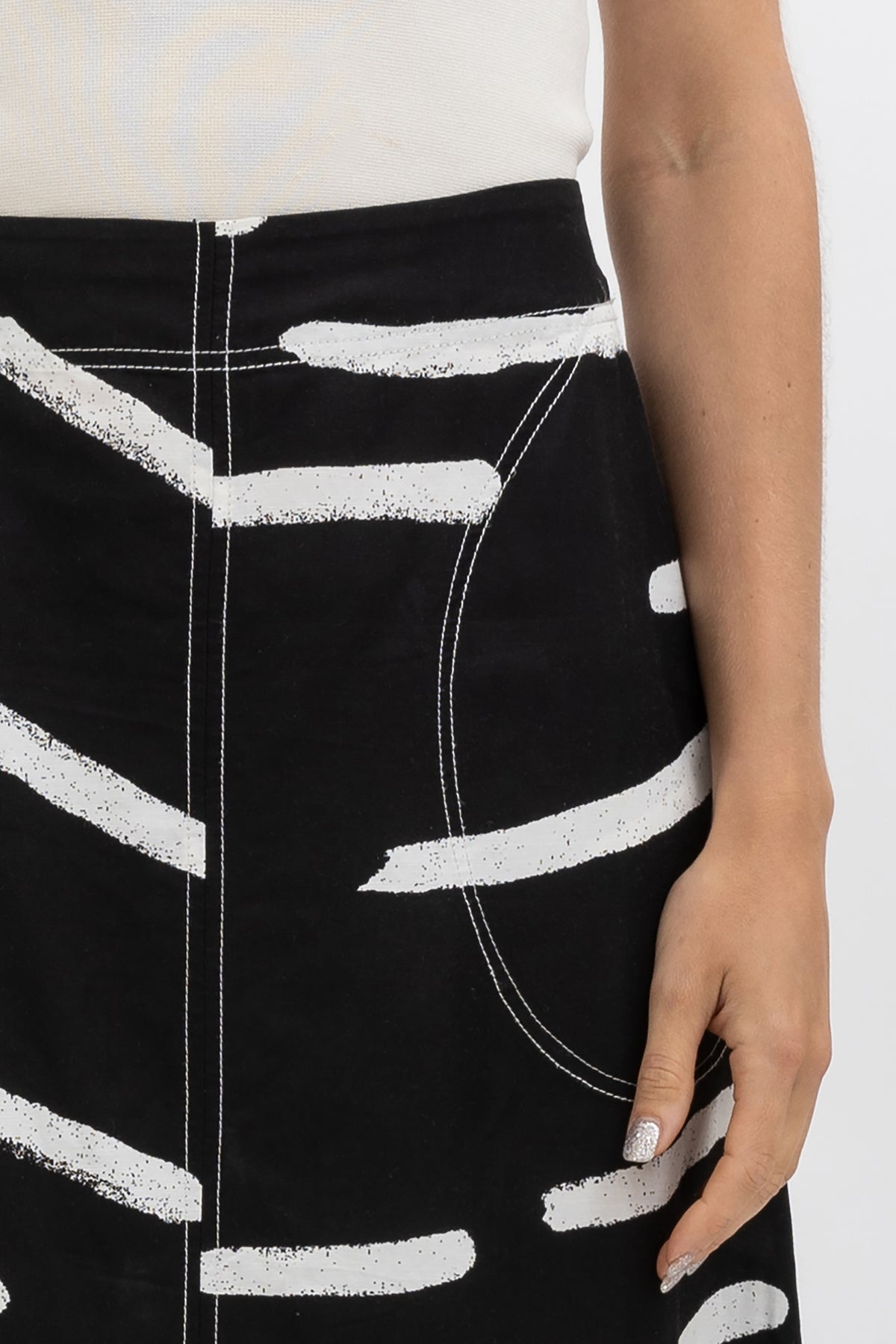 Palmas A-Line Midi Skirt