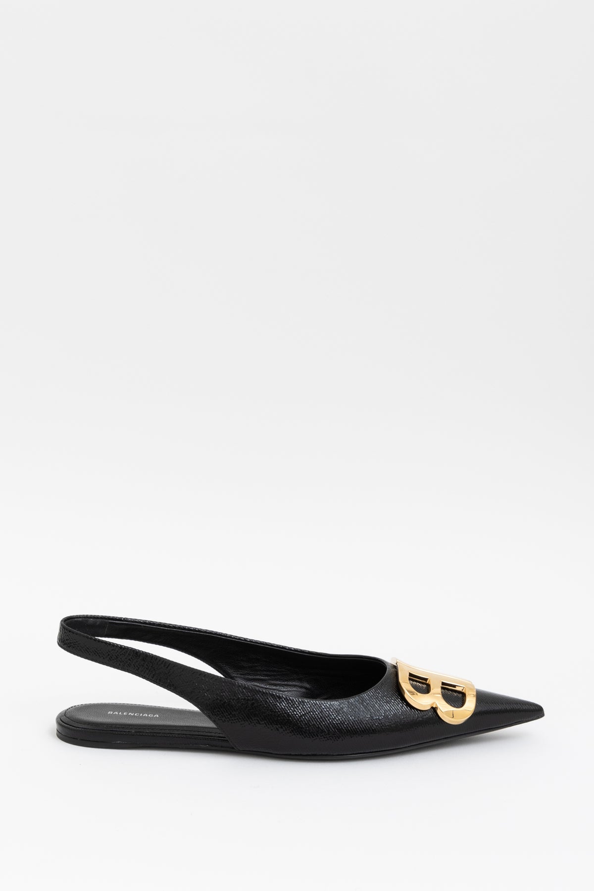 BB Slingback Patent Flats