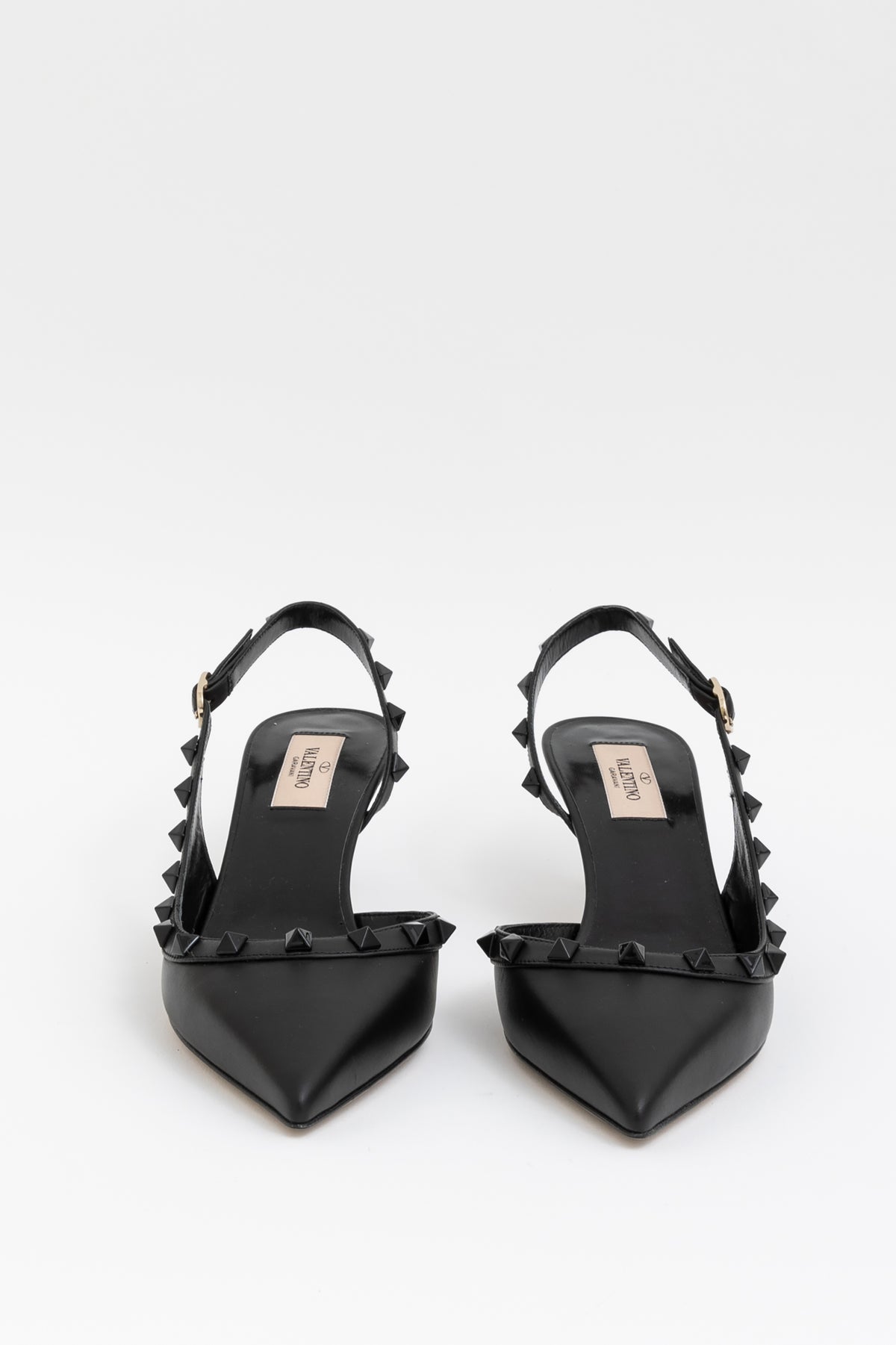 Rockstud Slingback Pumps