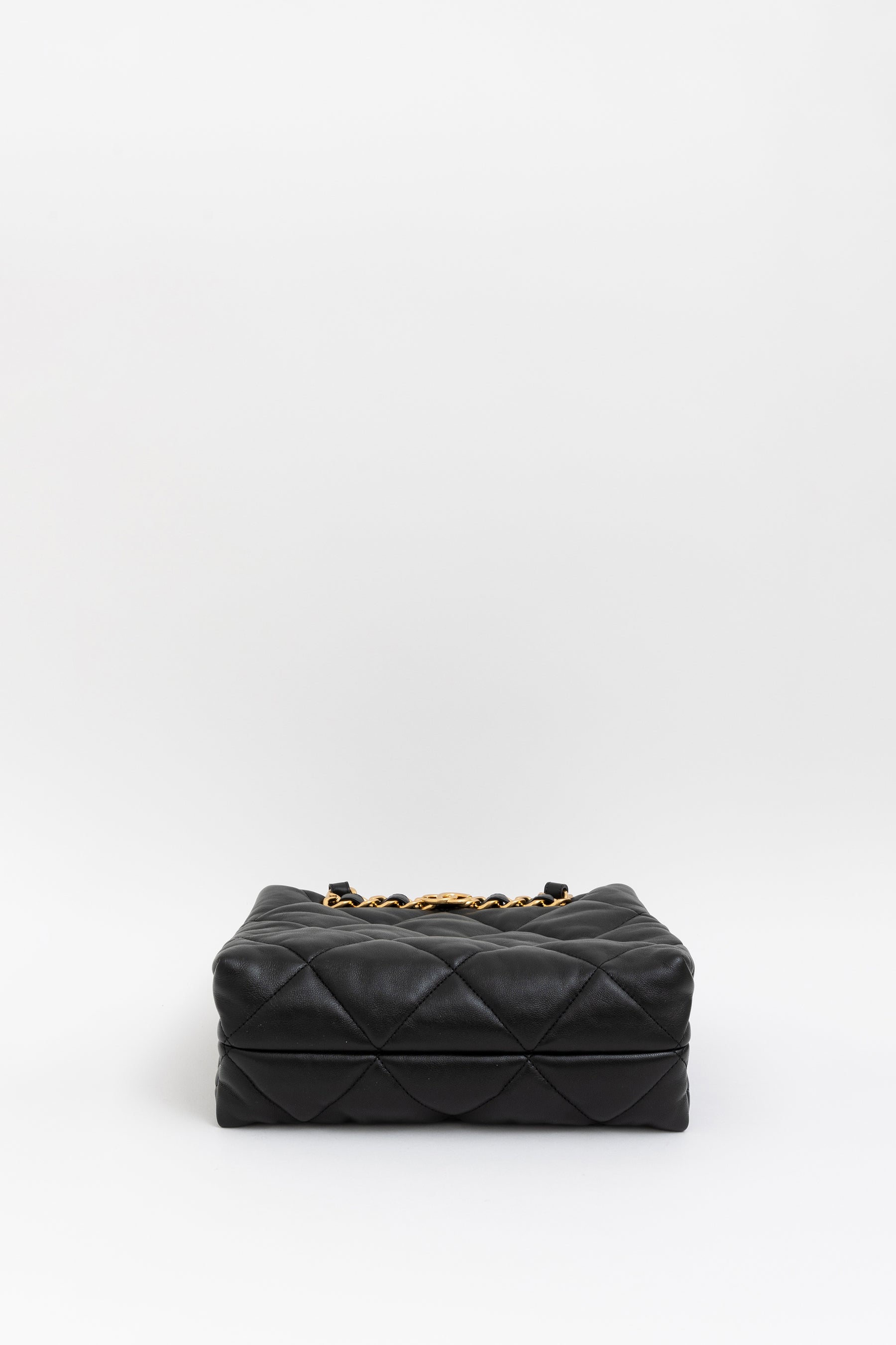 Quilted Leather Shopping Bag