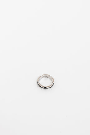 Ceramic White Gold Ultra Ring