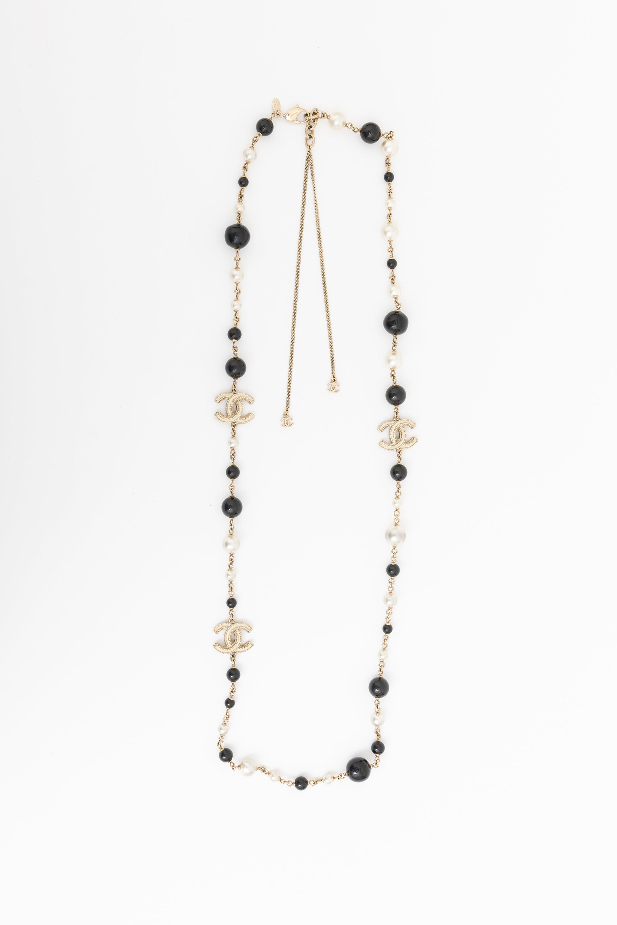 Pearl & Bead Long Necklace