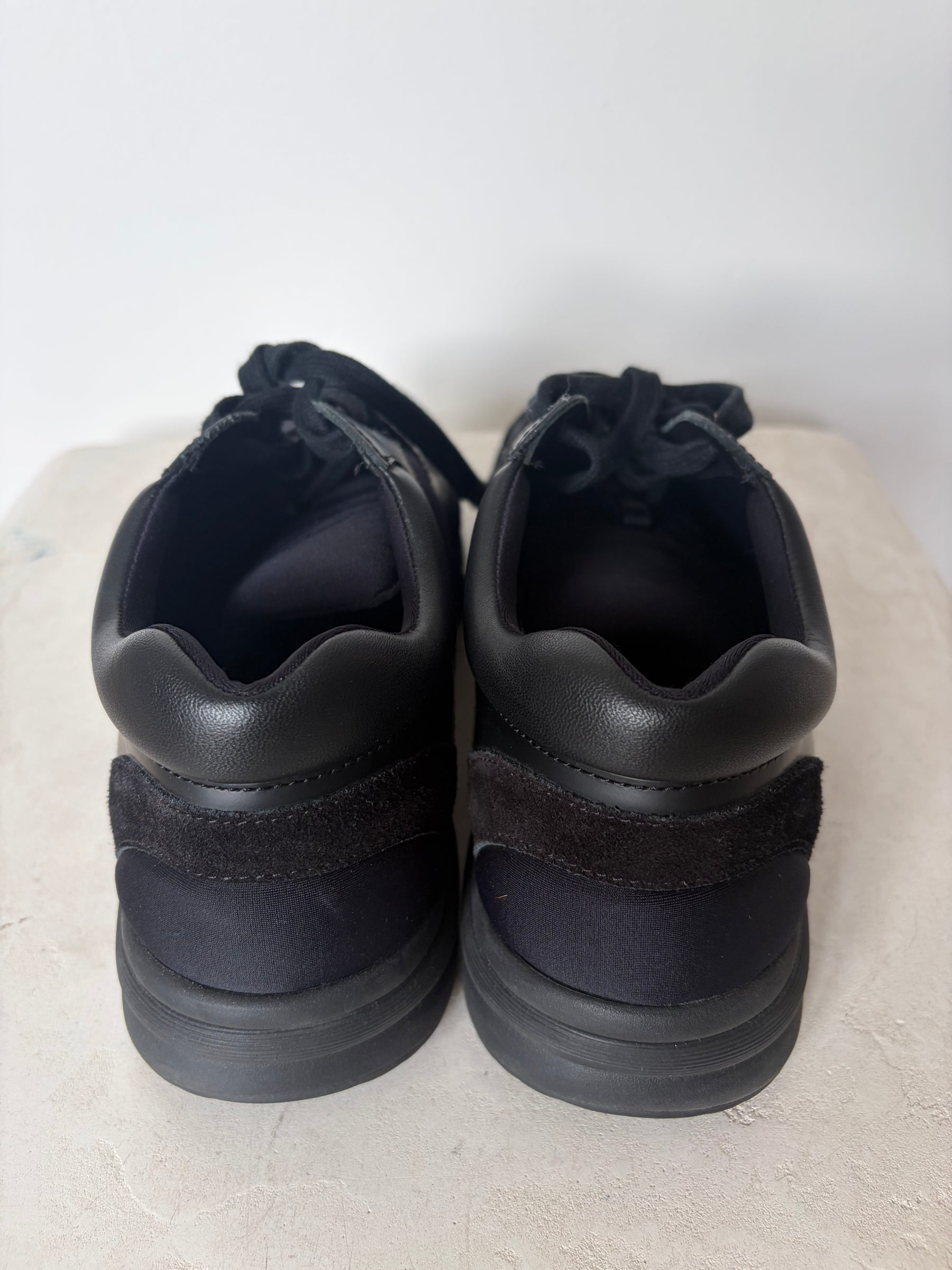 Chanel Black CC Sneakers, 41