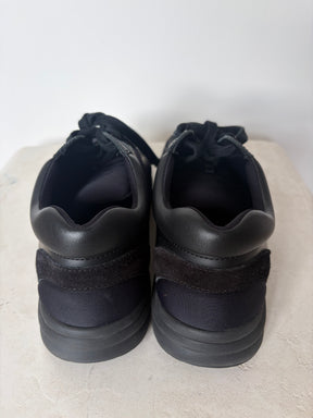 Chanel Black CC Sneakers, 41