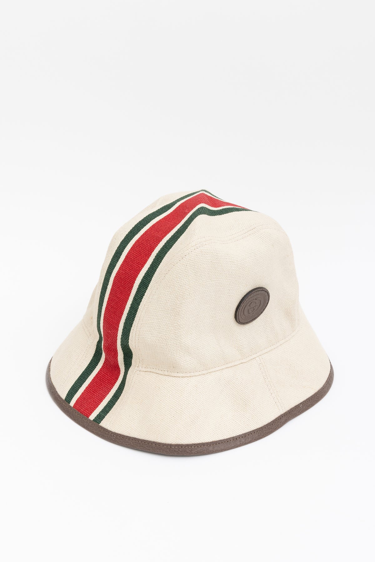 Striped Canvas Bucket Hat